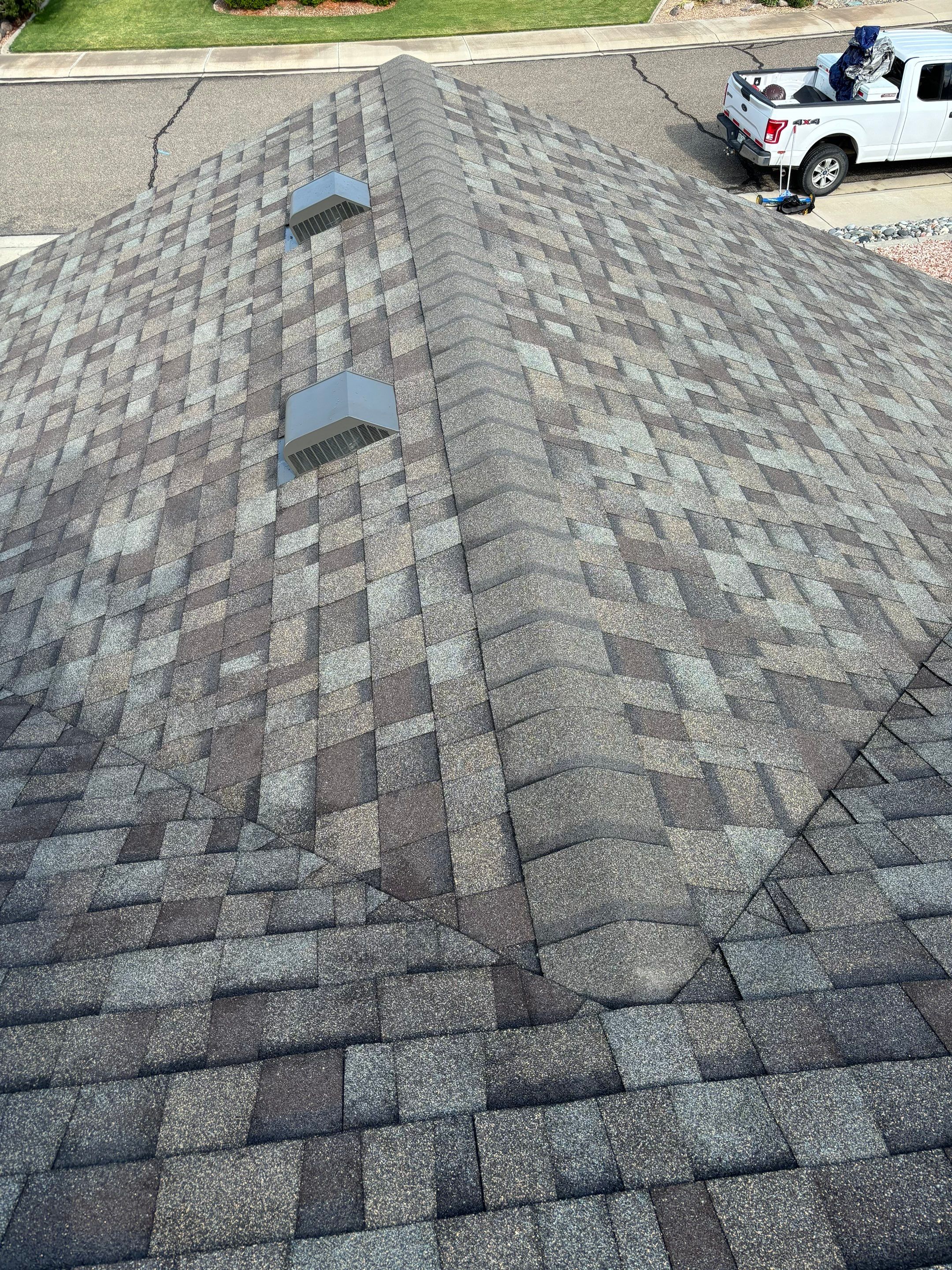 Project in Fruita by Bros Roofing