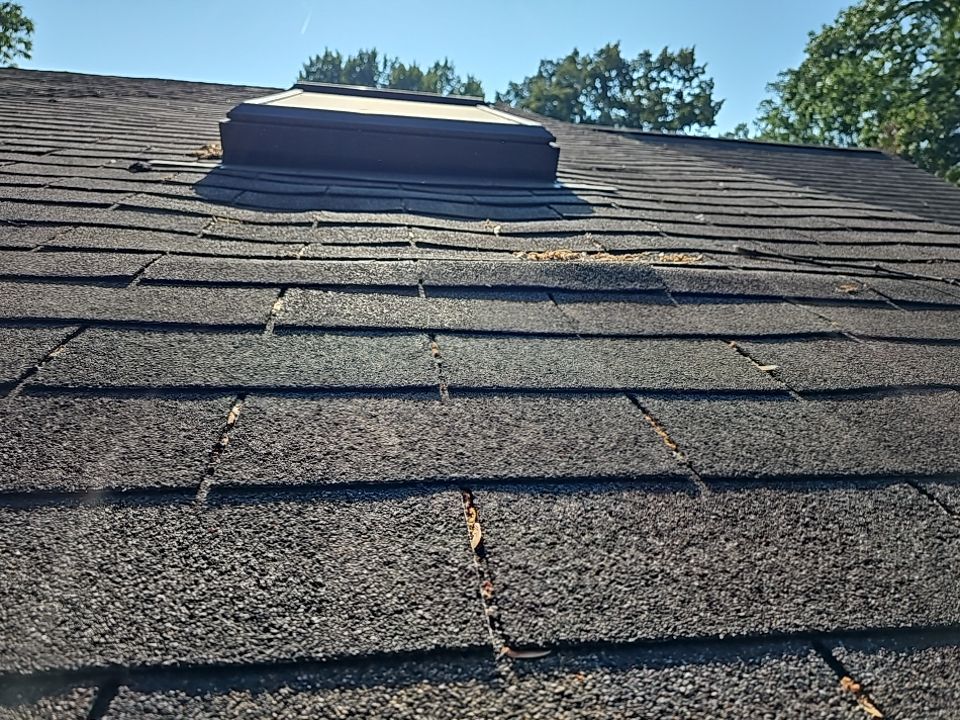 Atlas Pinnacle, Color: Weathered Wood, Drip Edge: Color: Royal Brown by Eagle Eye Roofing