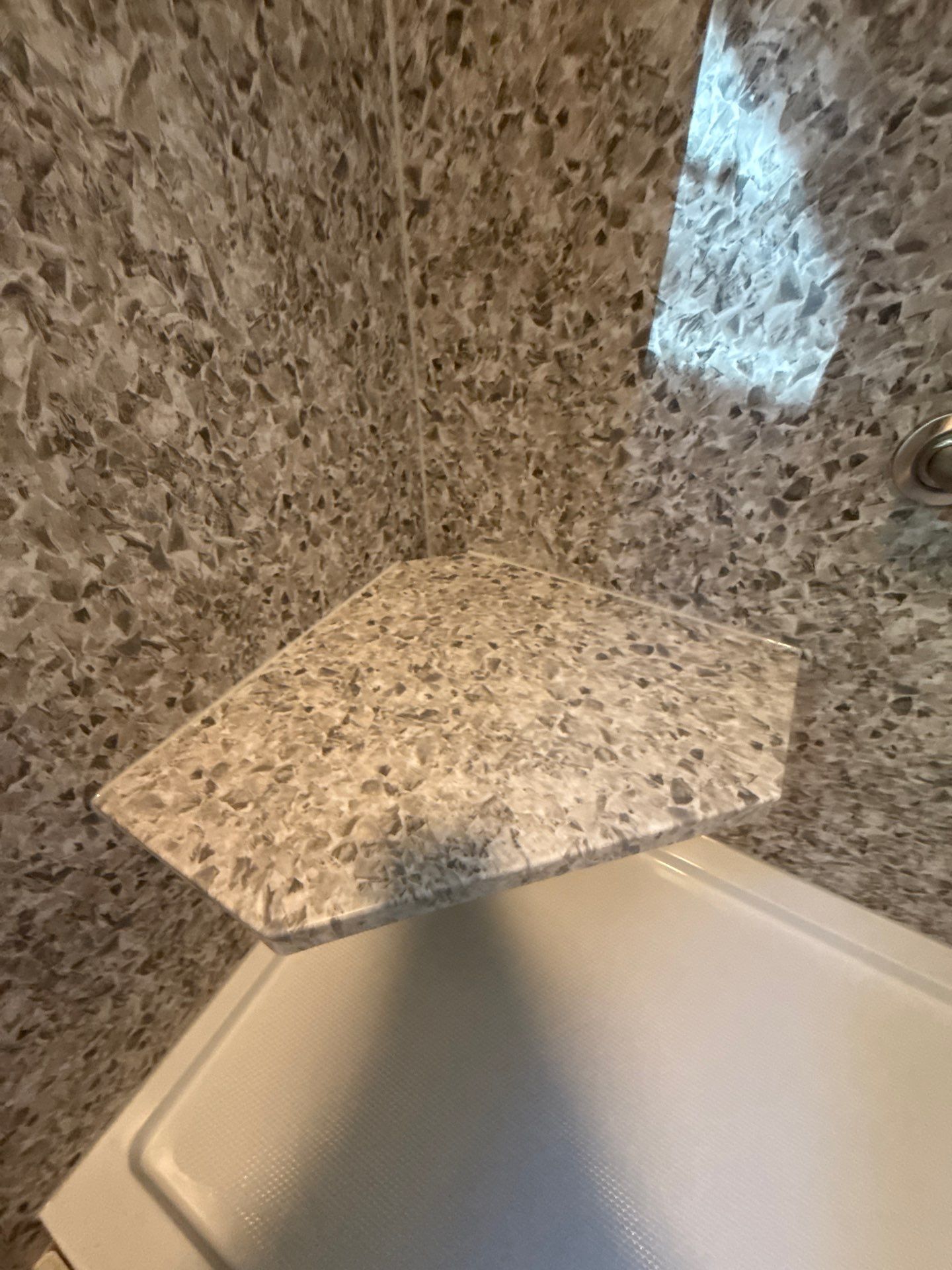 Tub to Walk-In Shower Conversion in Colebrook, CT by Yankee Home Improvement