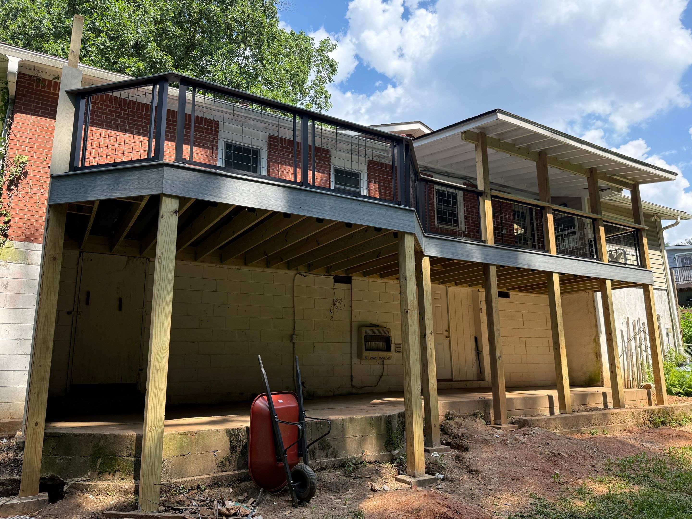 Gallman Deck Rebuild in Marietta by Craftsman Deck Builders