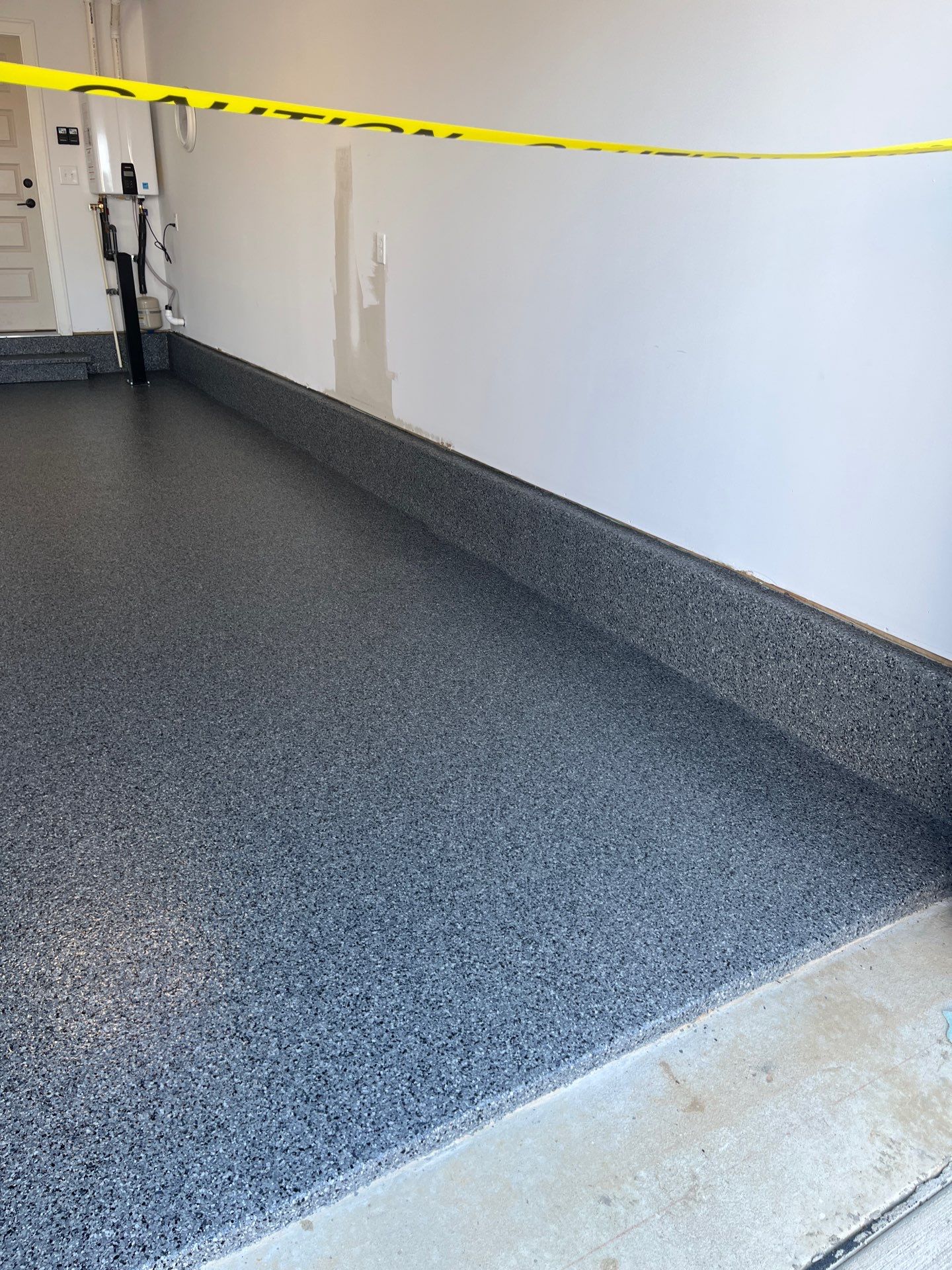 Garage Floor Coating using Nightfall by My Garage Floor Guys