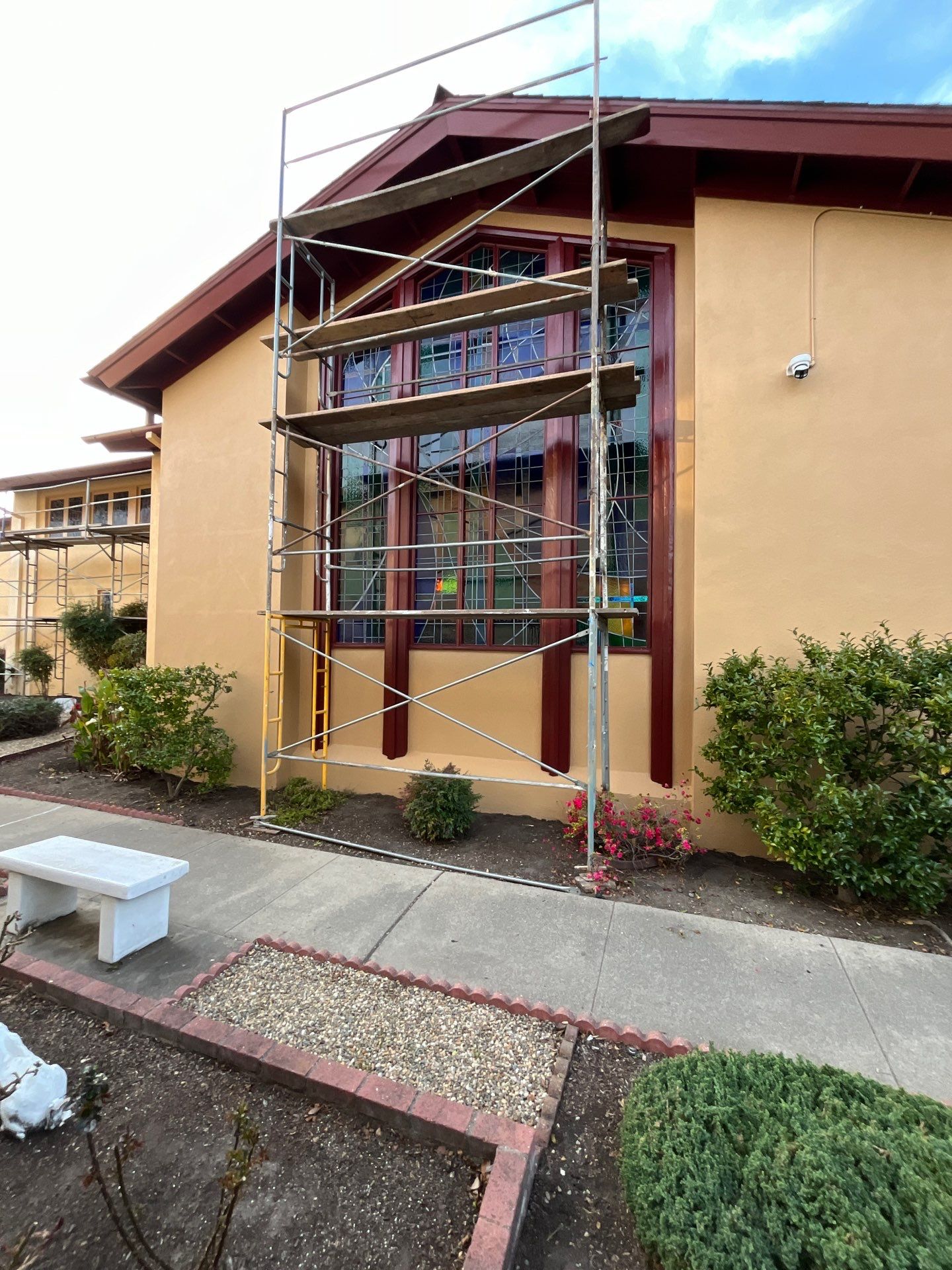 Assumption church San Leandro  by Herrera’s Bay Area Painting inc.