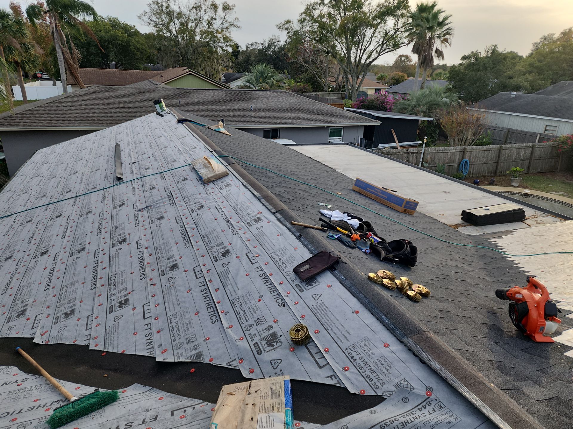 Project in Winter Park by Fortified Roofing Solutions Corp.