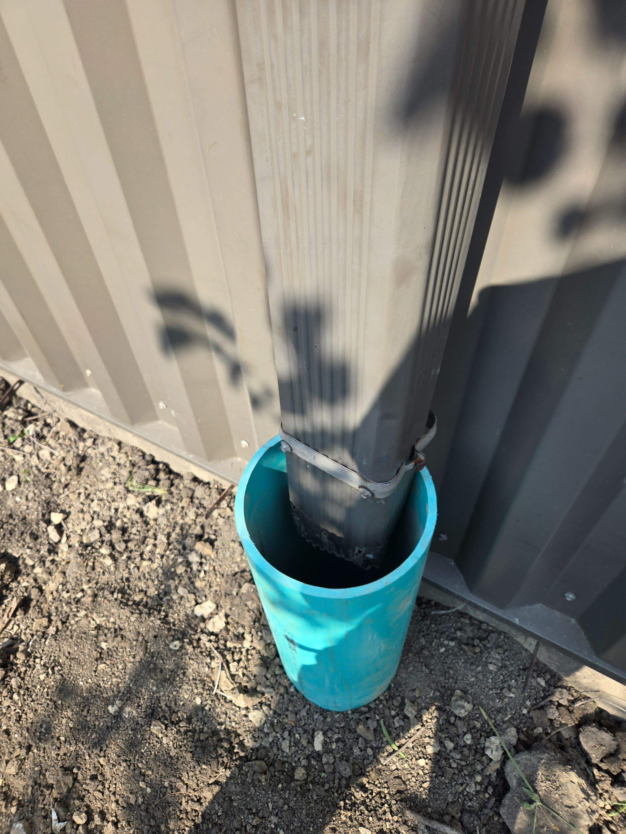 Downspout Extension Installation by Allied Water Services