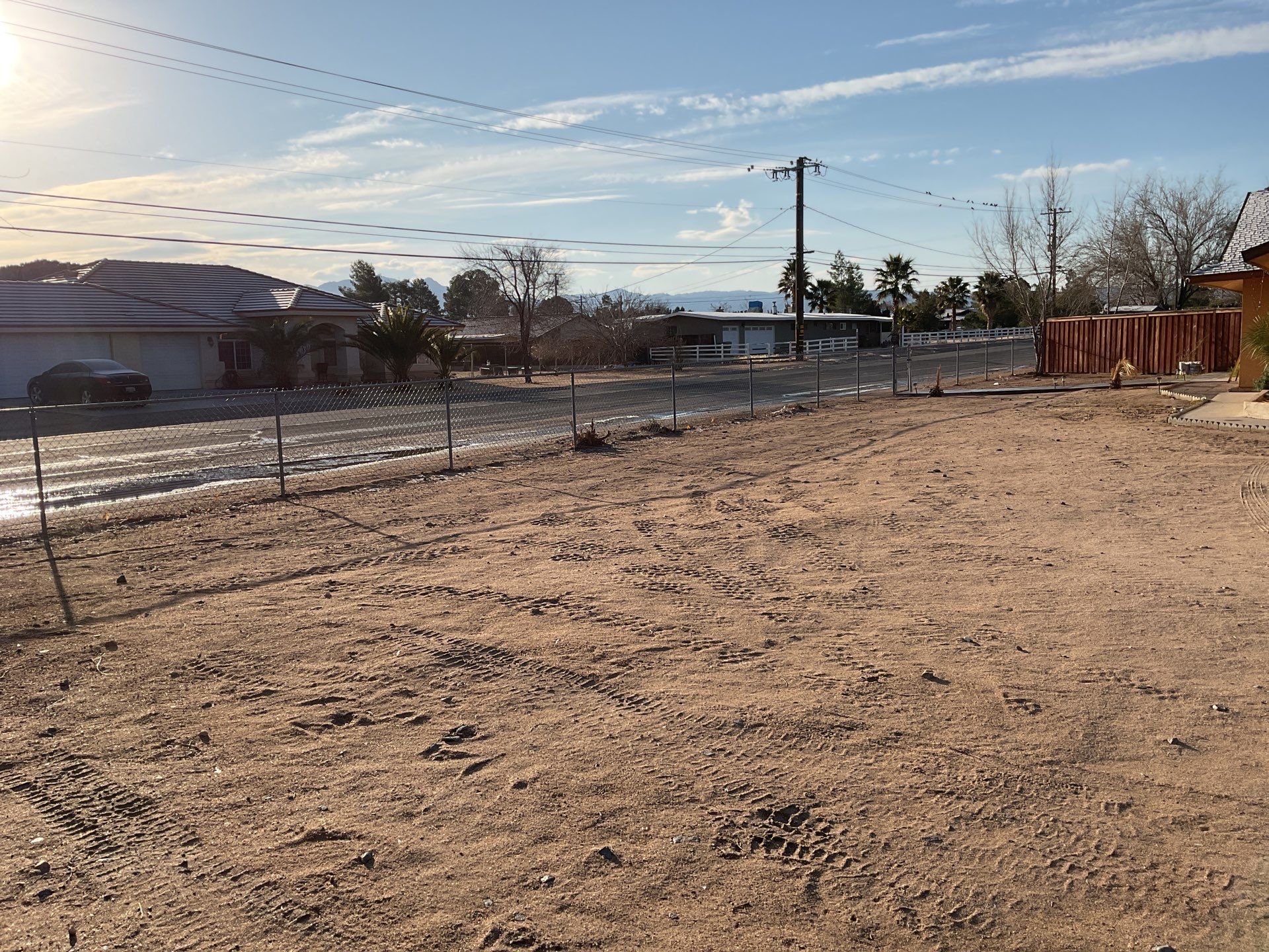 Fence Installation using Ranch Style Vinyl by Fence Guys Inc.