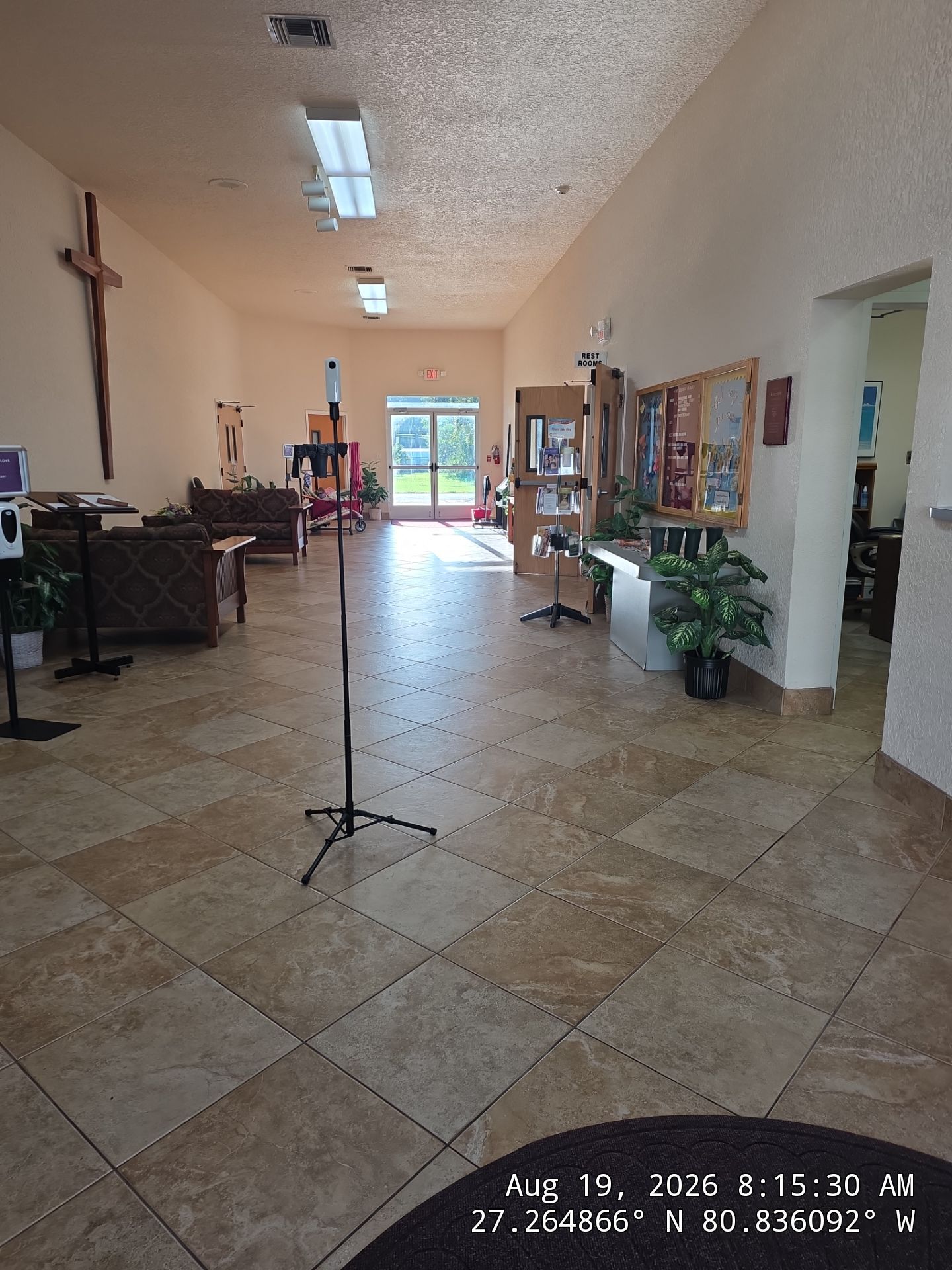 Water Damage Mitigation and Structural Drying for Okeechobee Church by SuperClean 