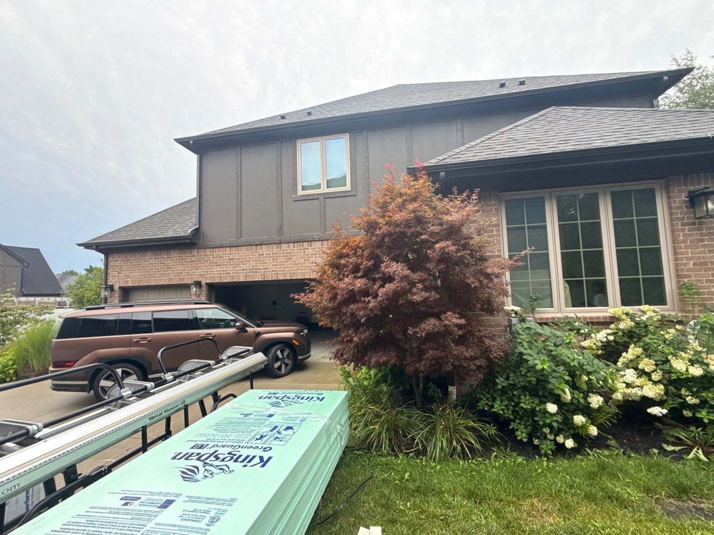 Siding Replacement using Alside S7 Cedar Mill Grain Composite by 180 Contractors