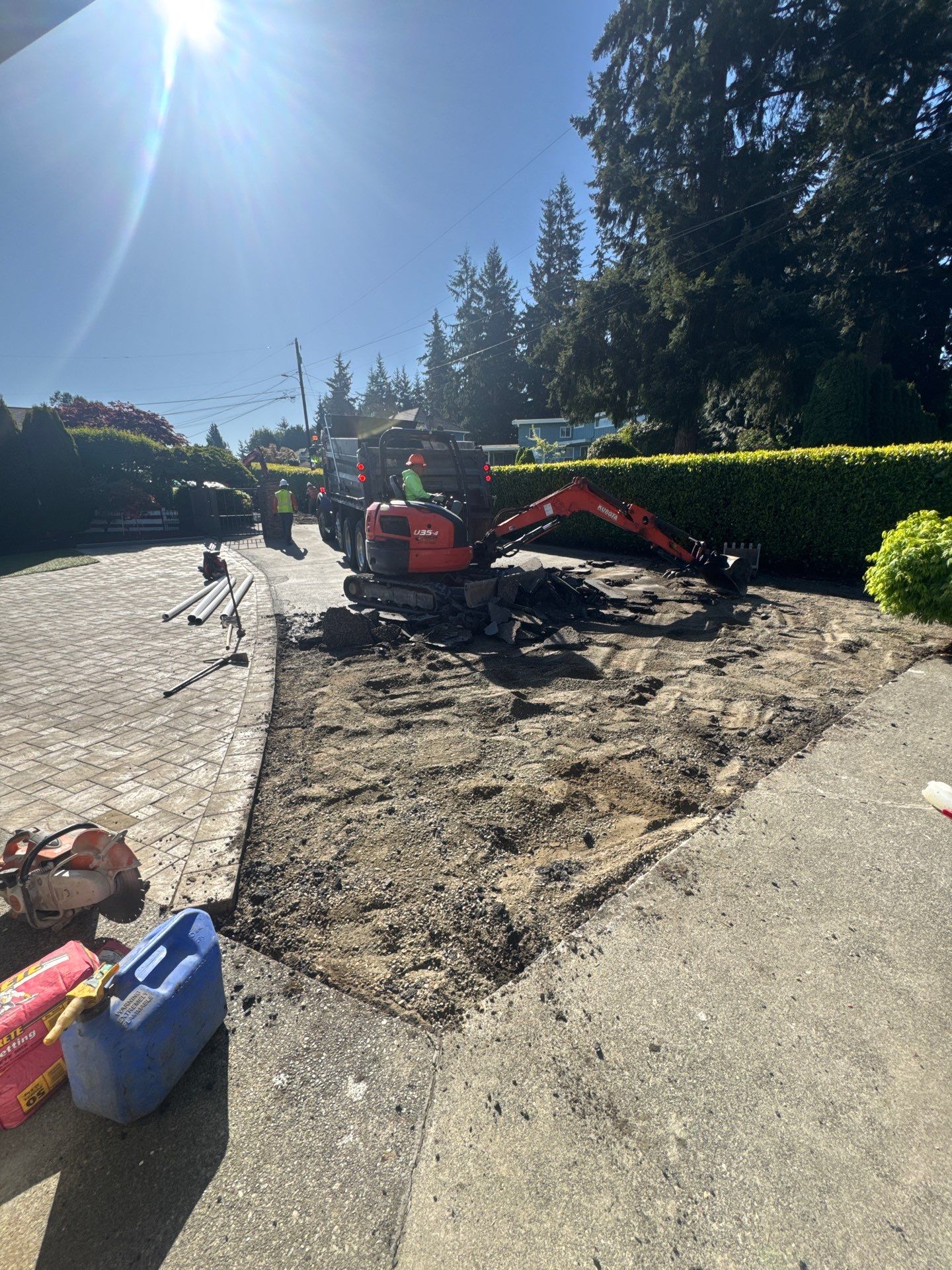 Pavers Driveway Renovation | Everett  by Jireh Asphalt & Concrete Inc 