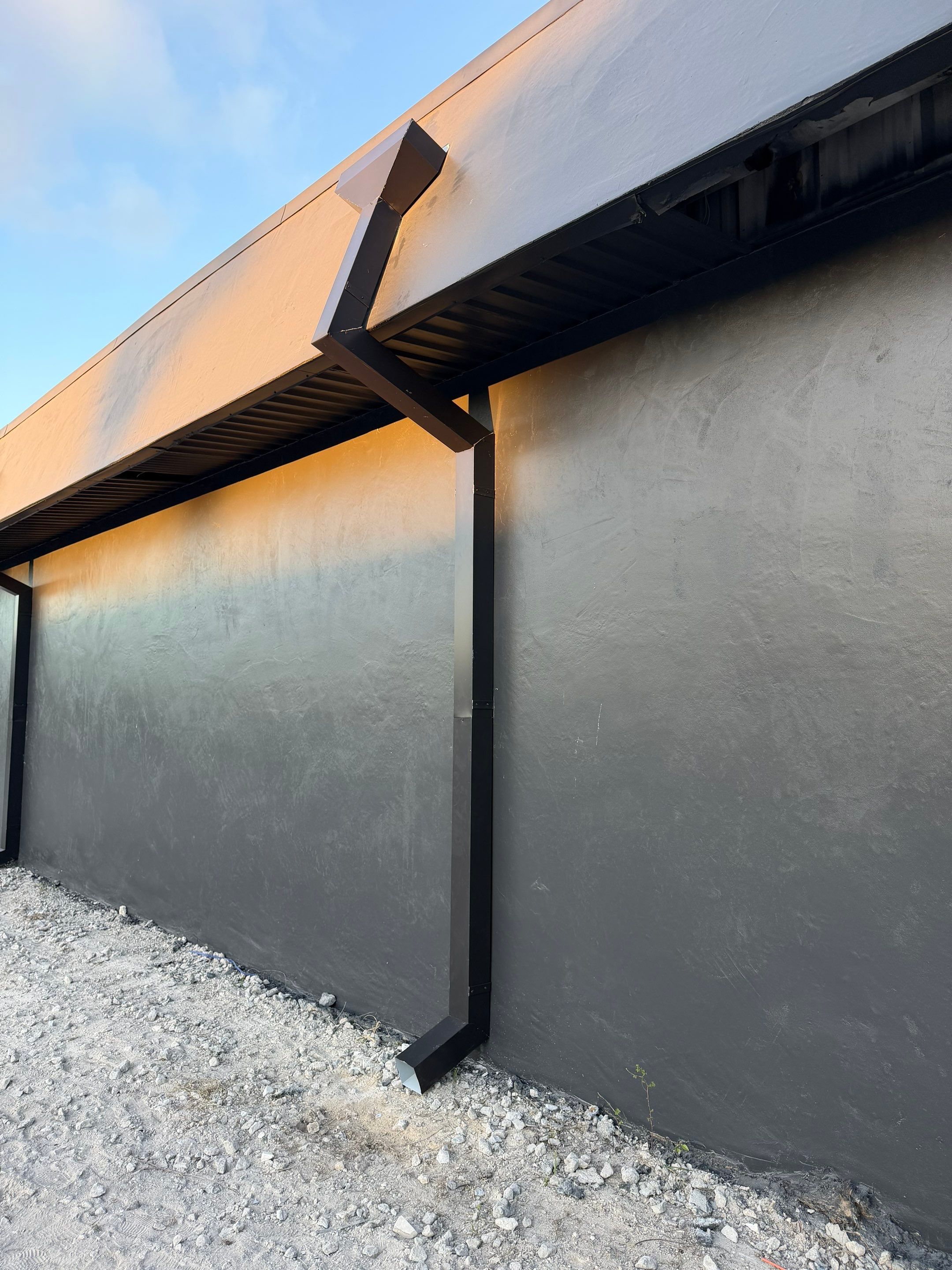 Commercial Gutter Installation Project in Clearwater FL by Gutter Professor by Gutter Professors