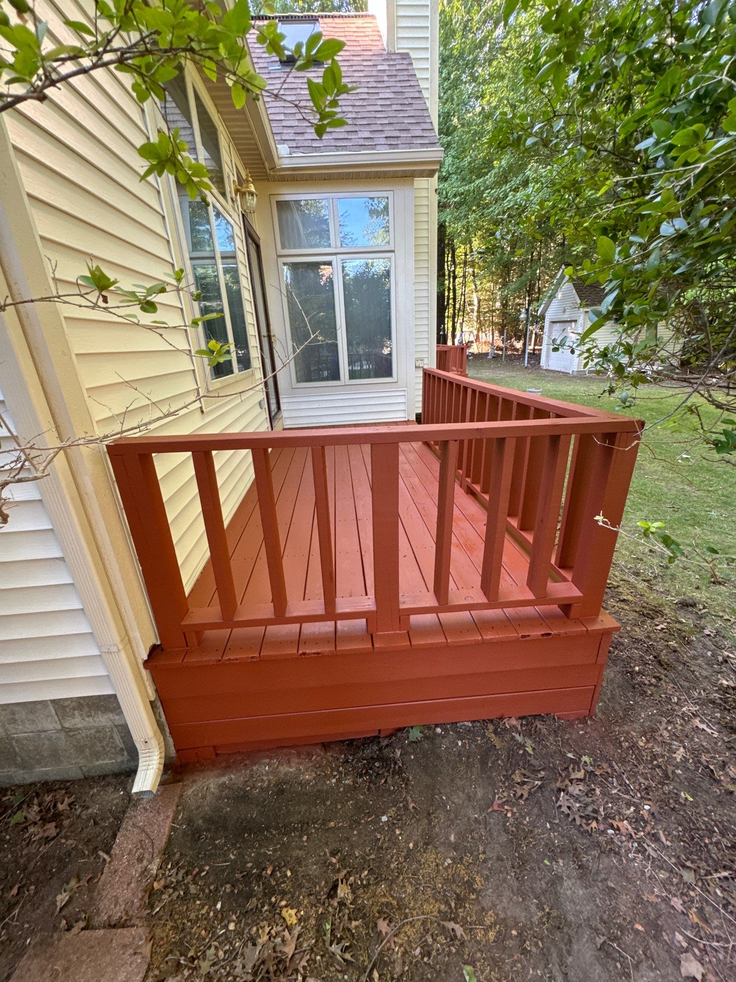 Deck washing and Solid Staining! by Gordon Painting
