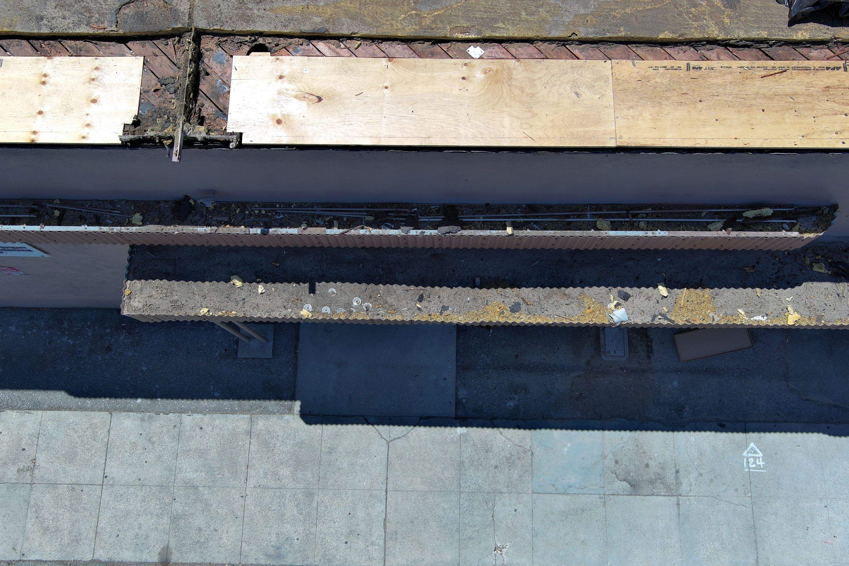 Foam Refurbish using Conklin Benchmark/PUMA XL coatings and spray foam by Straight Edge Roofing Inc