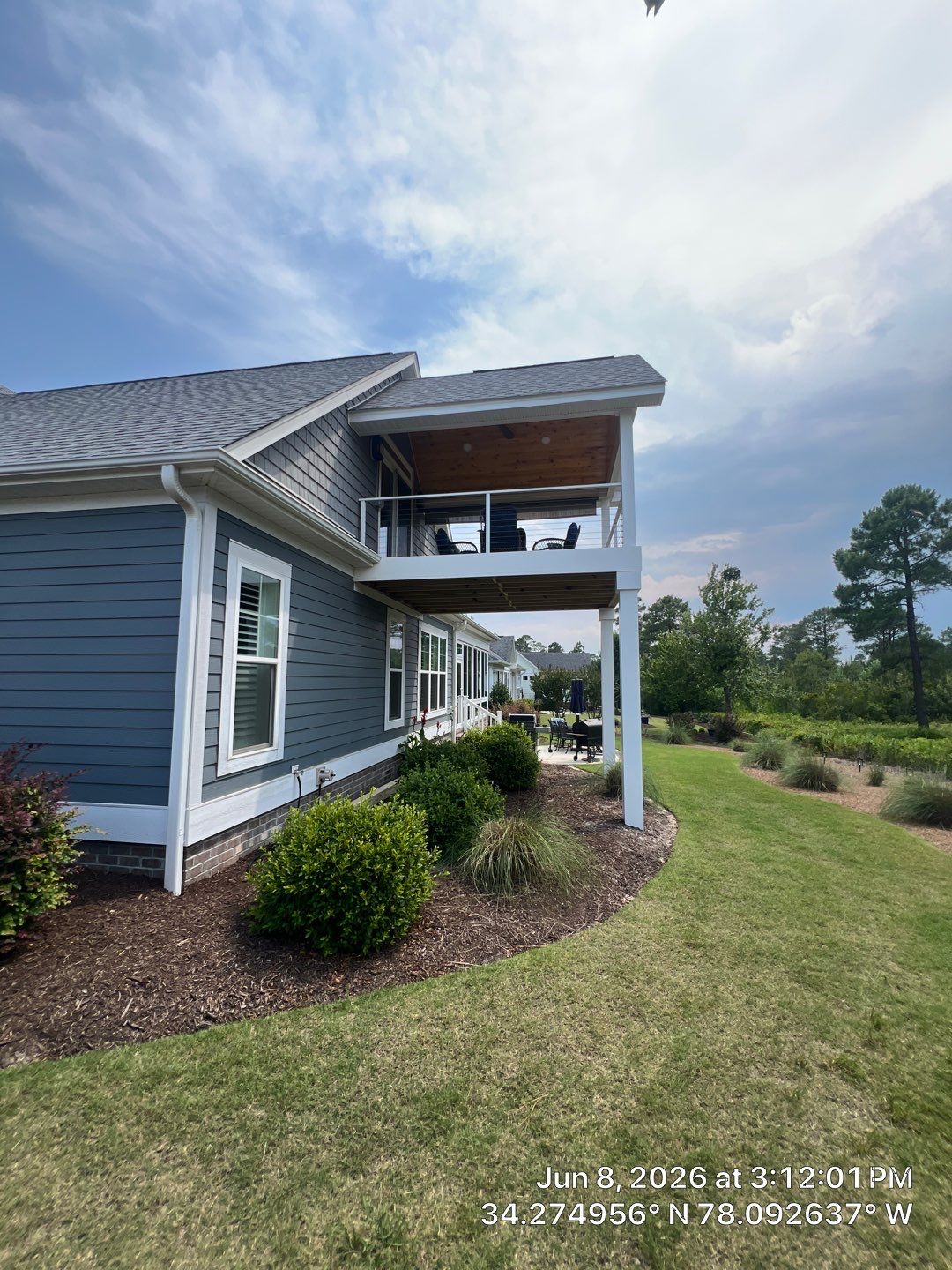 Two-Story Deck & Elevated Porch Construction - Enclosed Porch -Local General Contractor Leland, NC by RGR Construction and Roofing, LLC