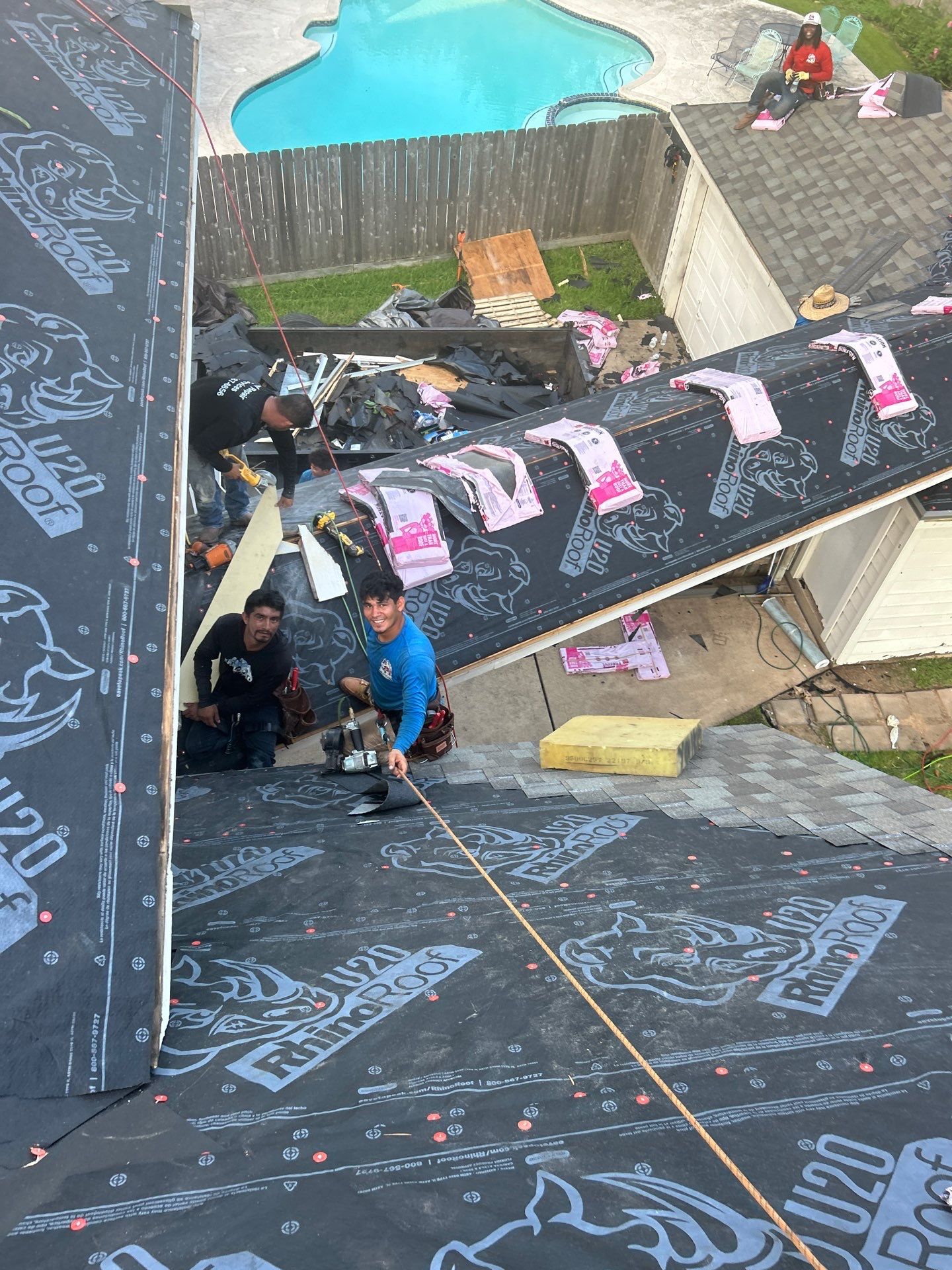 Residential Roofing Installation using Owen's Corning Duration (Lifetime) Shingles by Roof Repair Services LLC