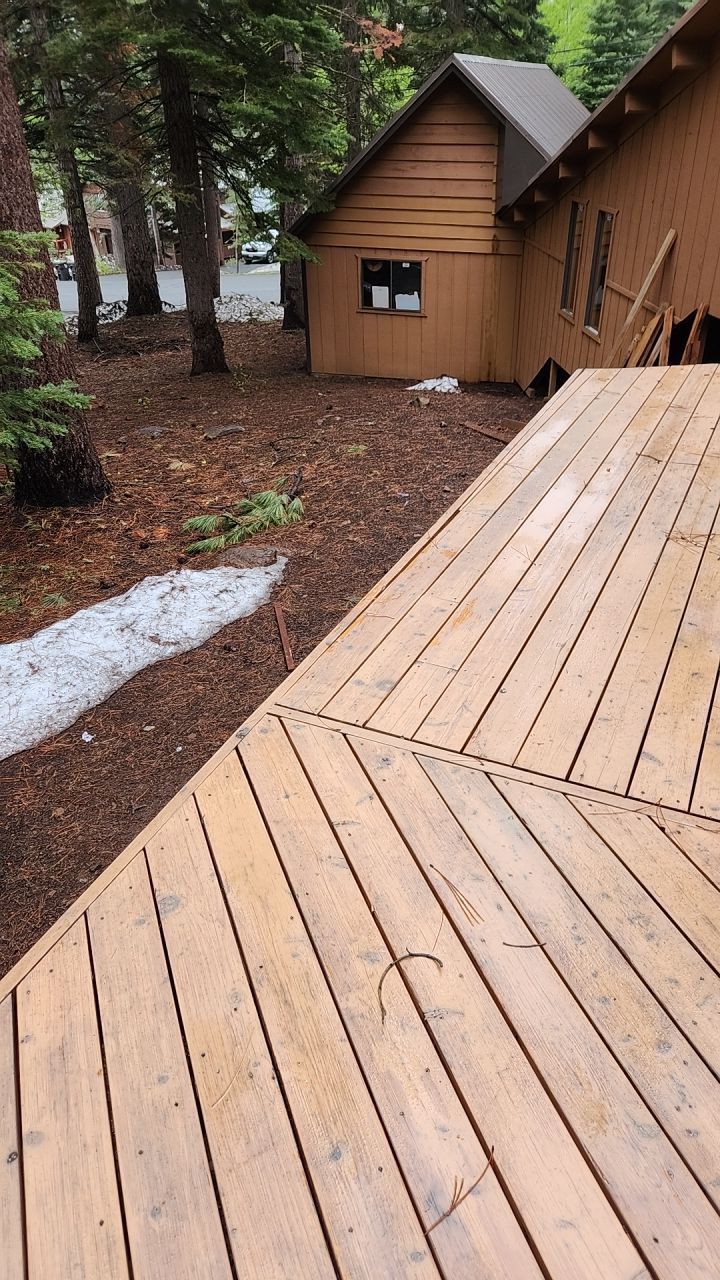 Railing Replacement/Stair Rebuild by The Tahoe Tradesman