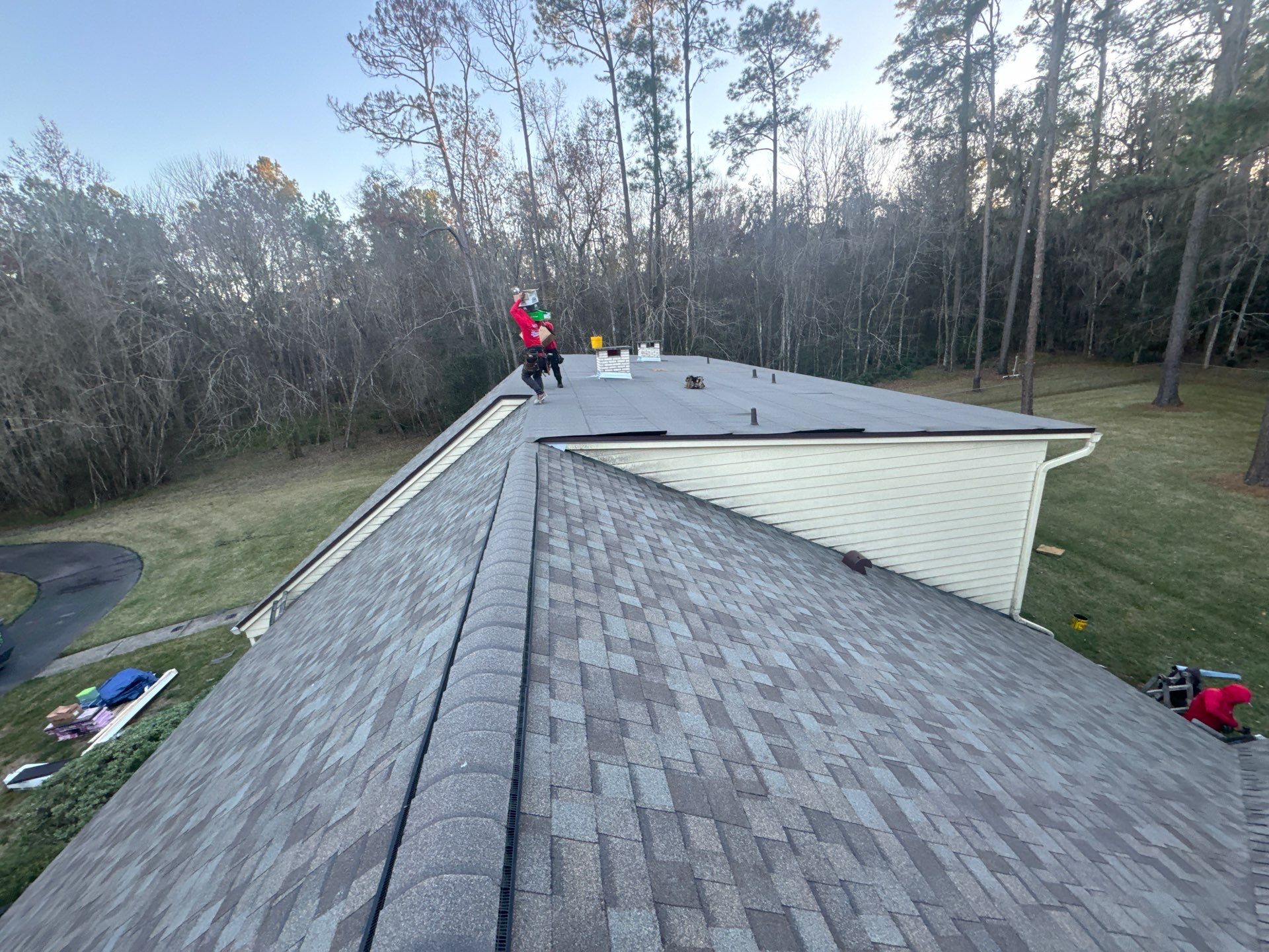 Gainesville Roof Replacement with Owens Corning Duration Driftwood by Brehm Roofing