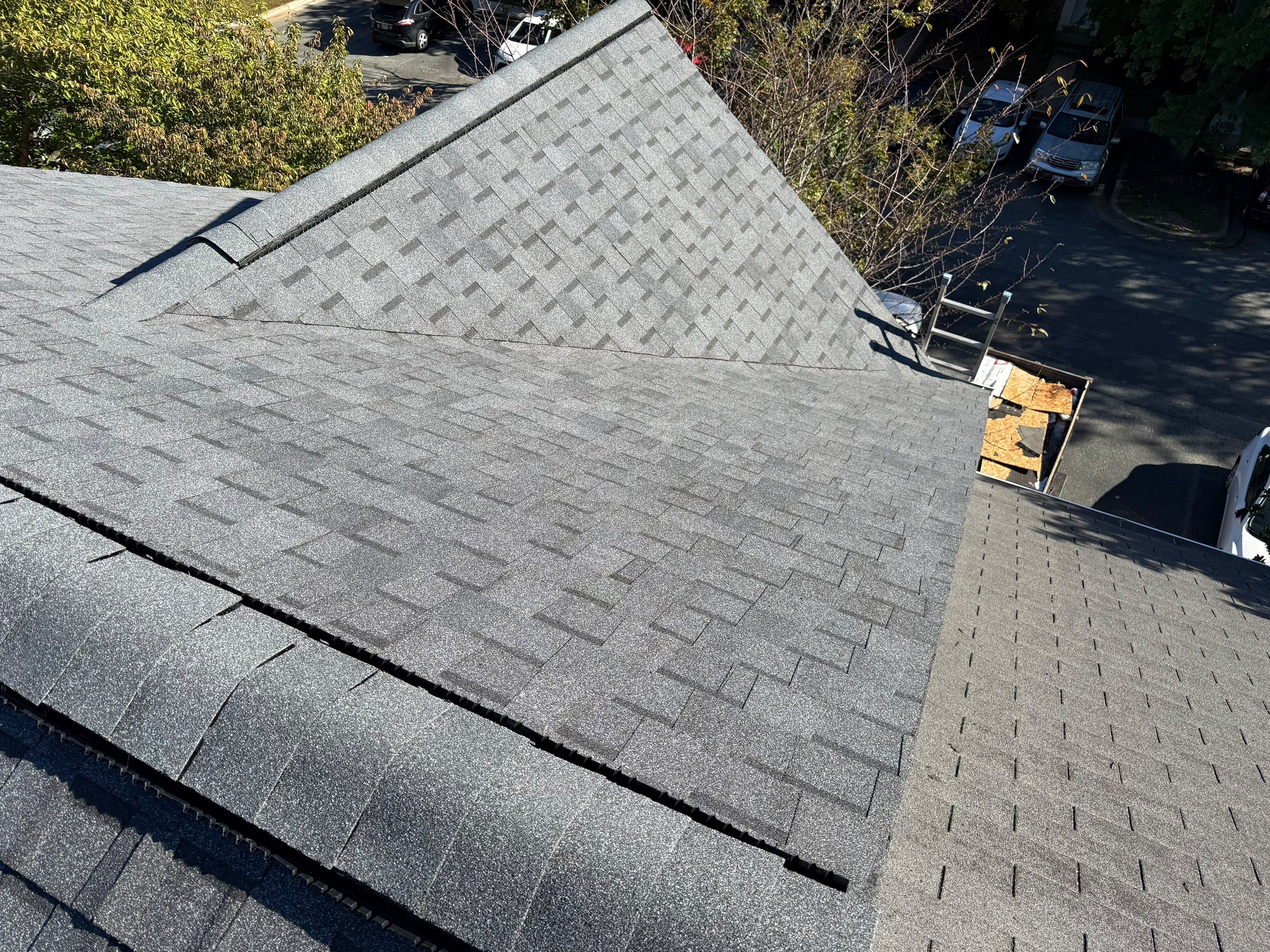 Atlas Pinnacle Shingle Roof Replacement and Deck Repair in Germantown by First Chesapeake Roofing