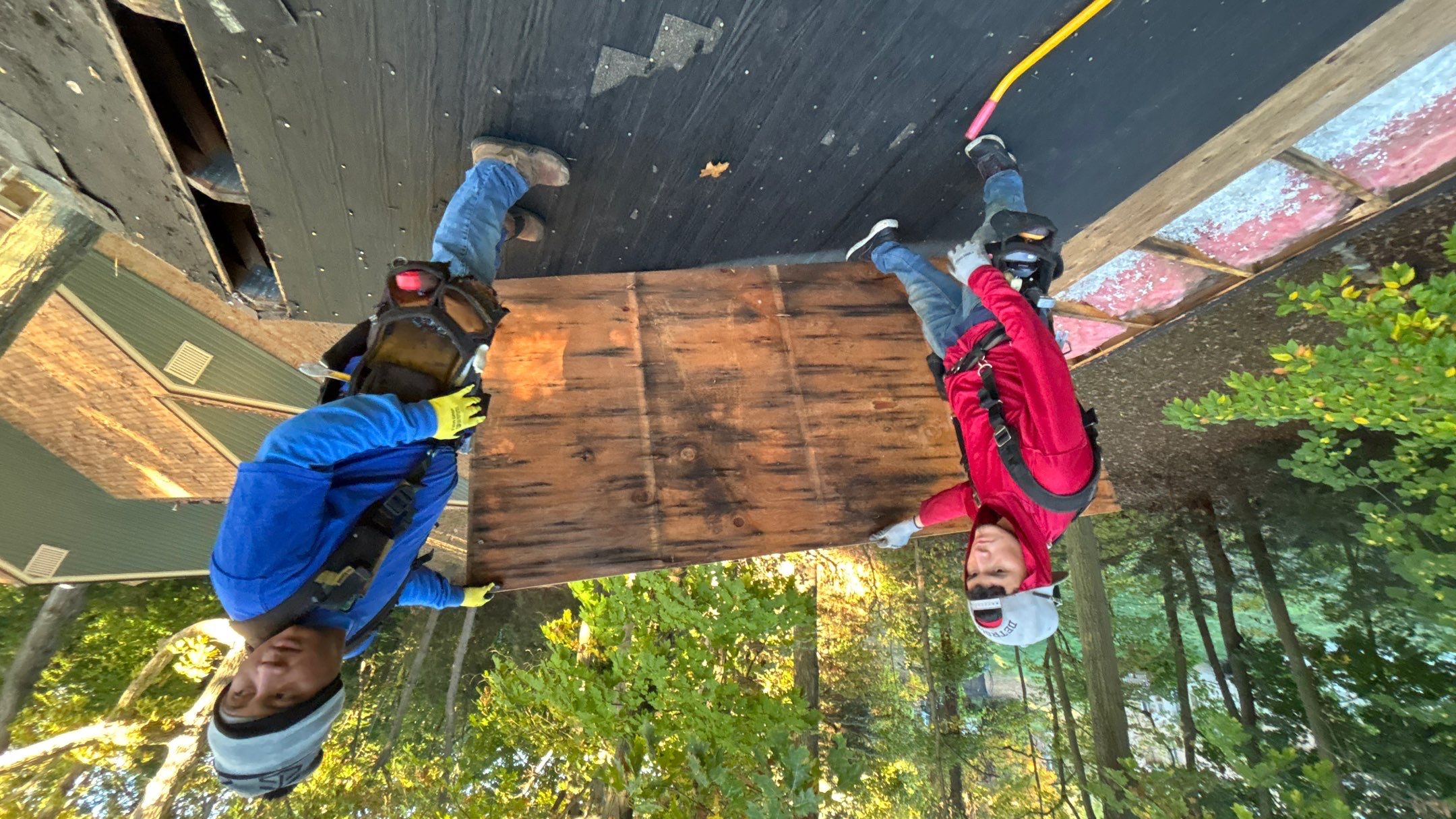 Roof Replacement using Owens Corning Driftwood by 180 Contractors