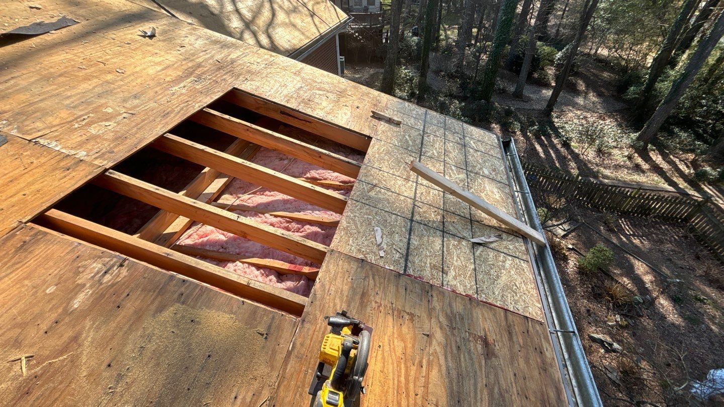 Roof Replacement Gutters & Downspouts by Deerfield Roofing LLC