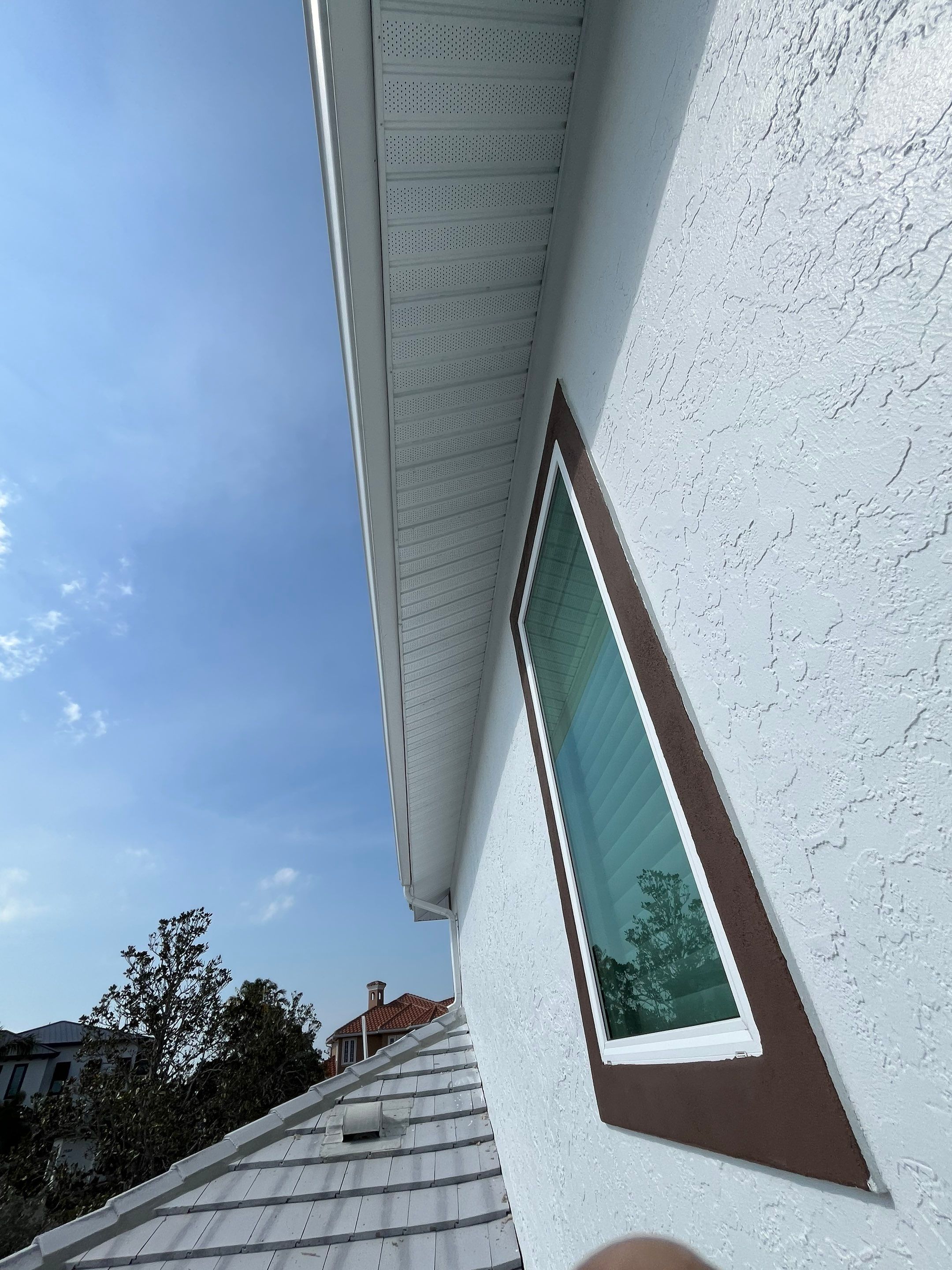 Repainting and Upgrading Gutters in Sarasota FL by Gutter Professors