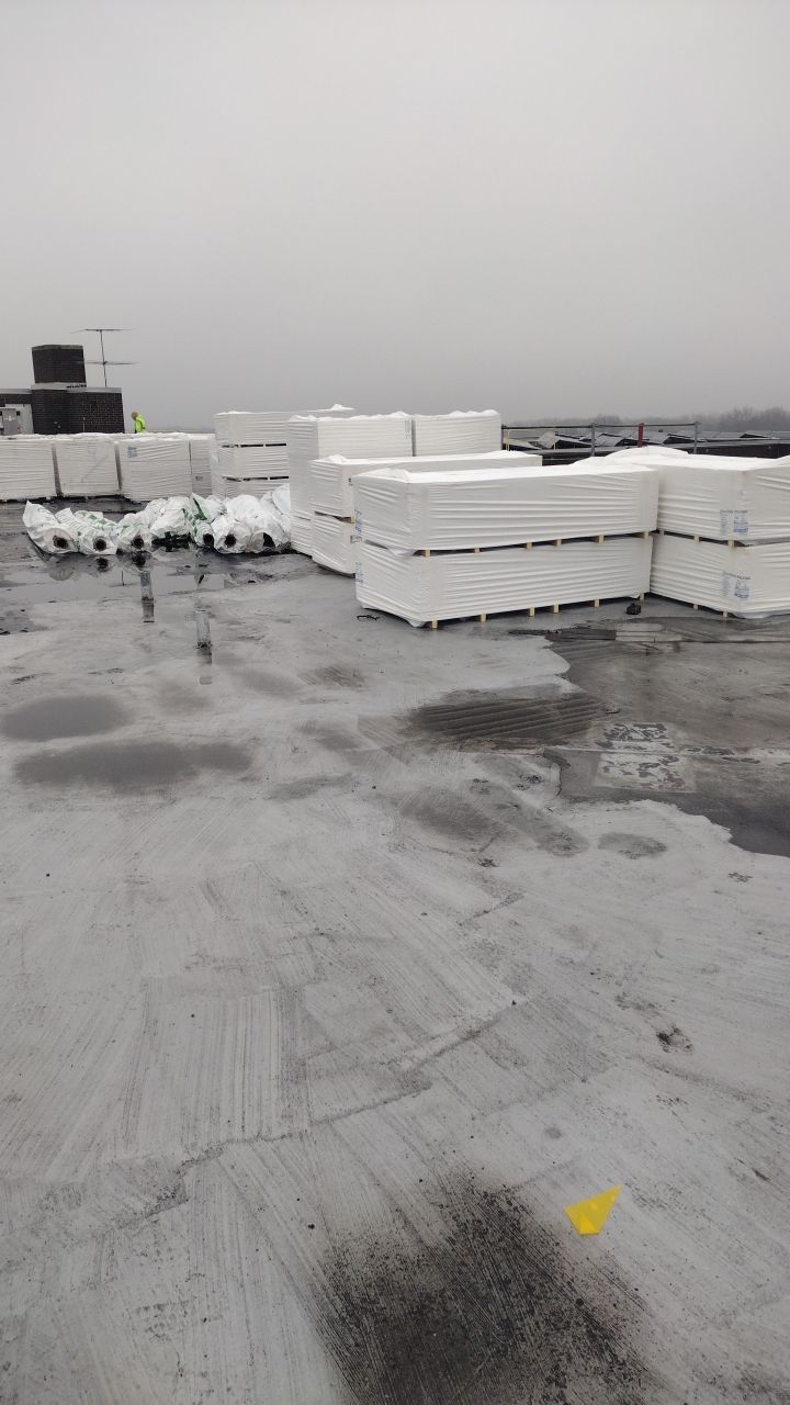 Commercial flat roof parma by Absolute Roofing and Construction
