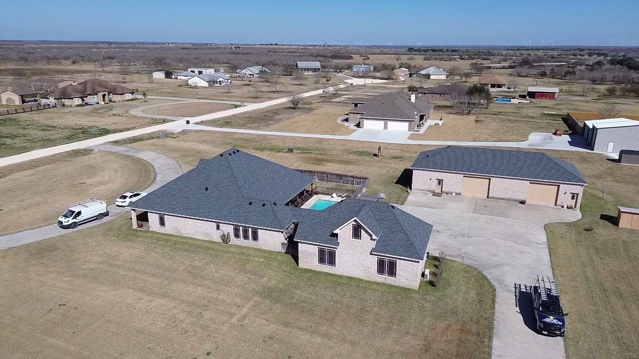 Residential Roofing Installation using GAF HDZ Barkwood by Lighthouse Roofing