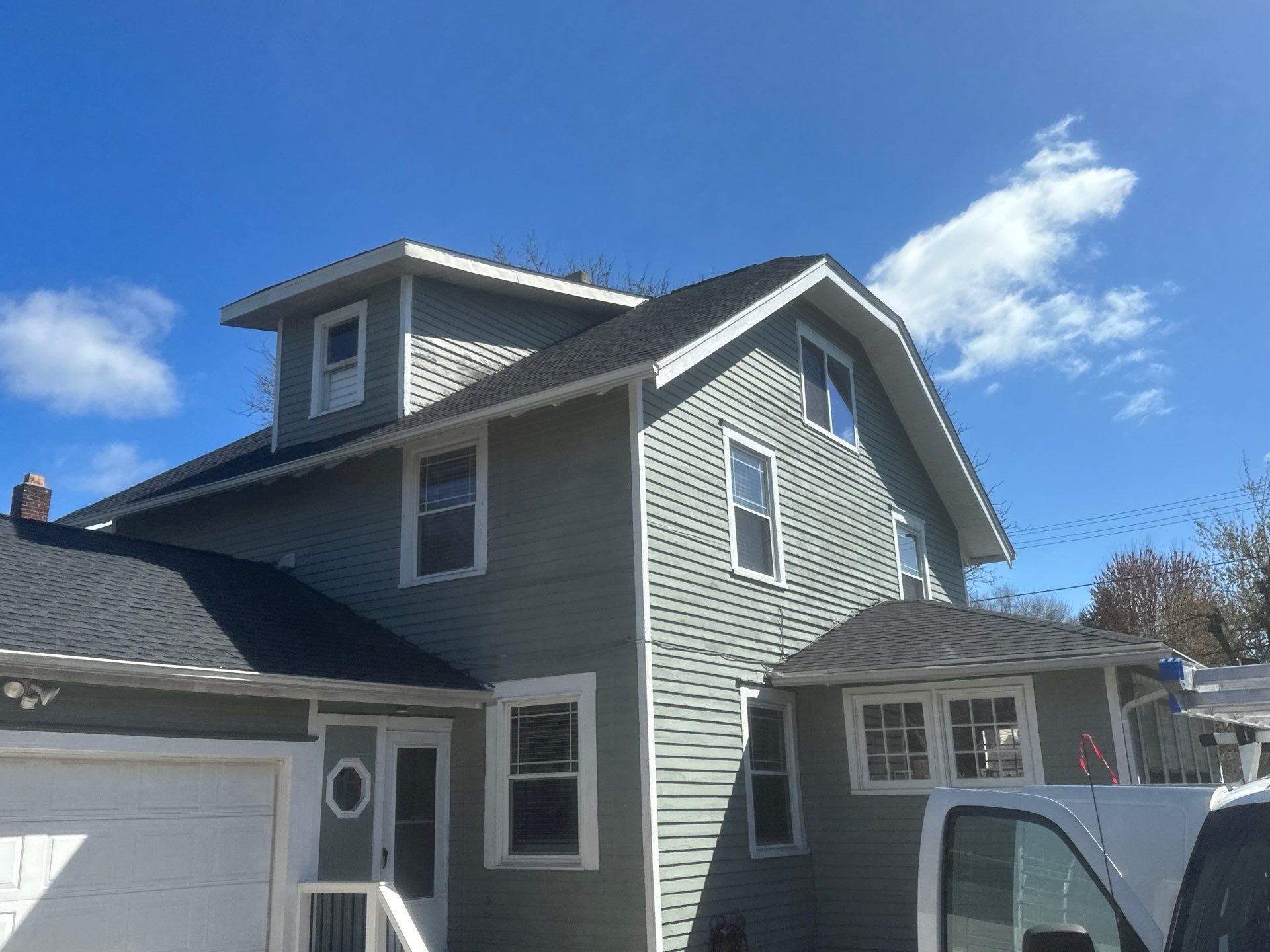 Residential Roofing Installation using GAF Timberline HDZ Charcoal by Nitro Roofing and Construction