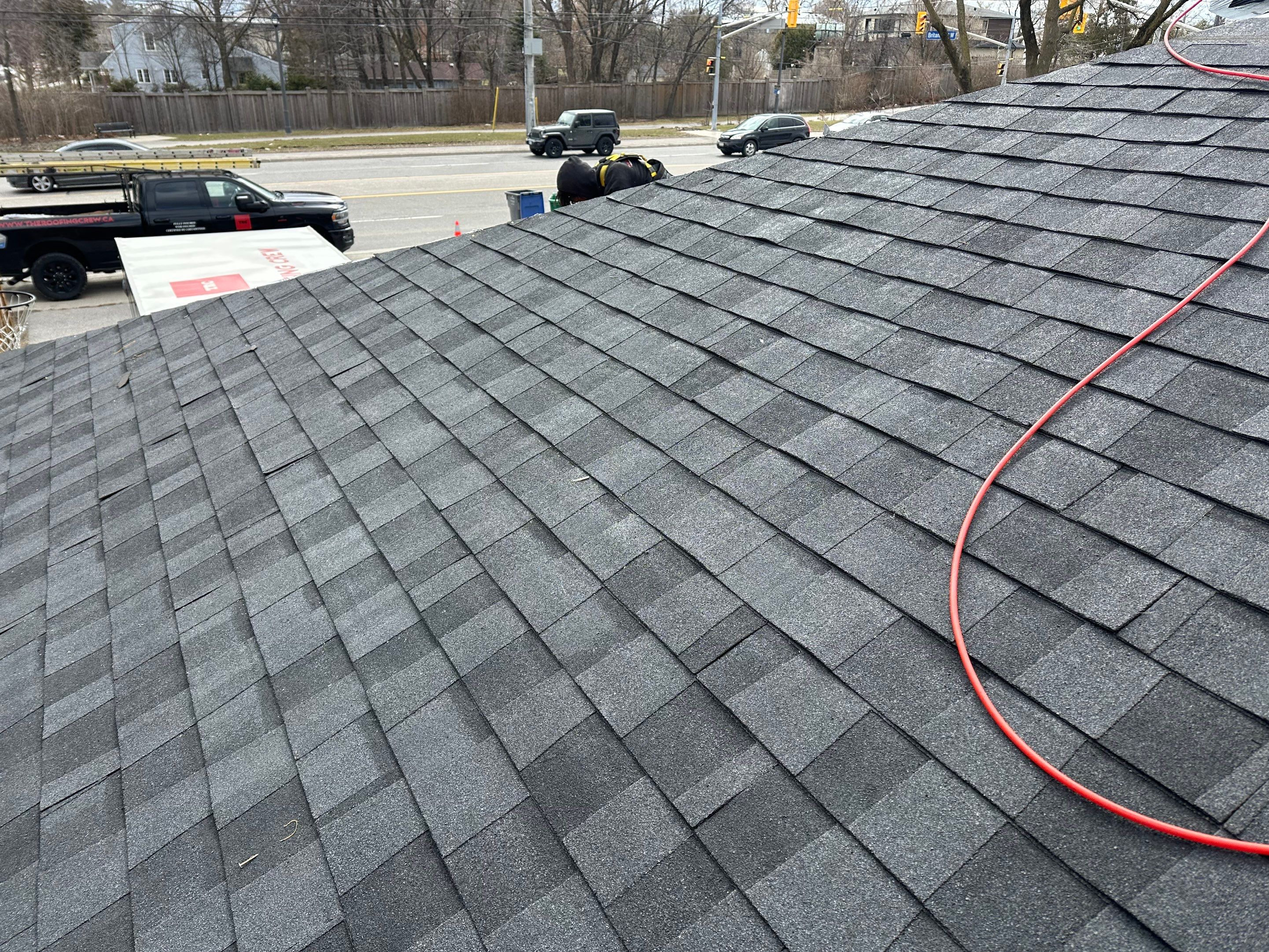 Project in Mississauga by The Roofing Crew