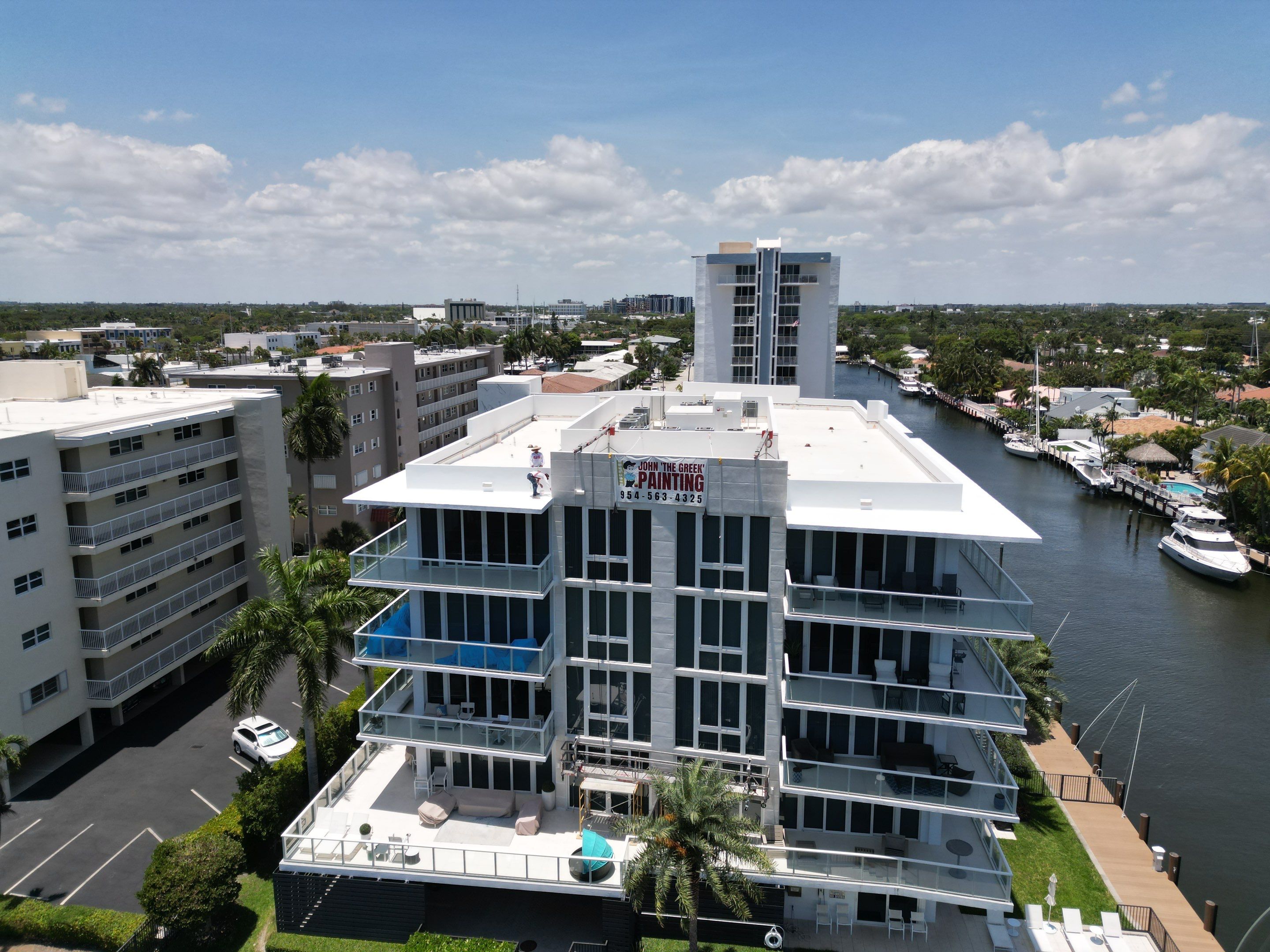 Commercial Exterior Painting by John “The Greek” Painting