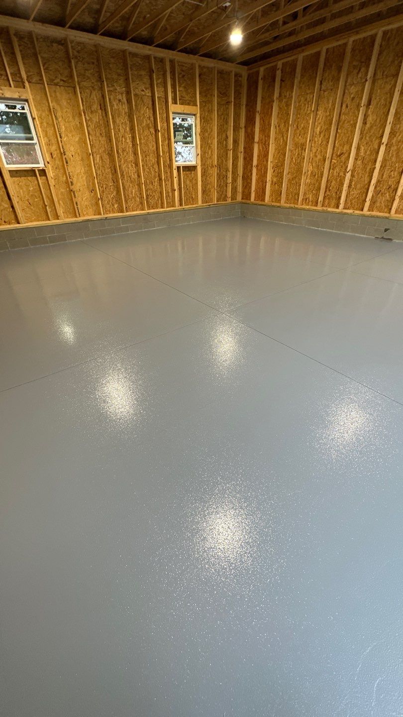 Basement + Garage Project in Pittsburgh by Floors in a Day, Inc