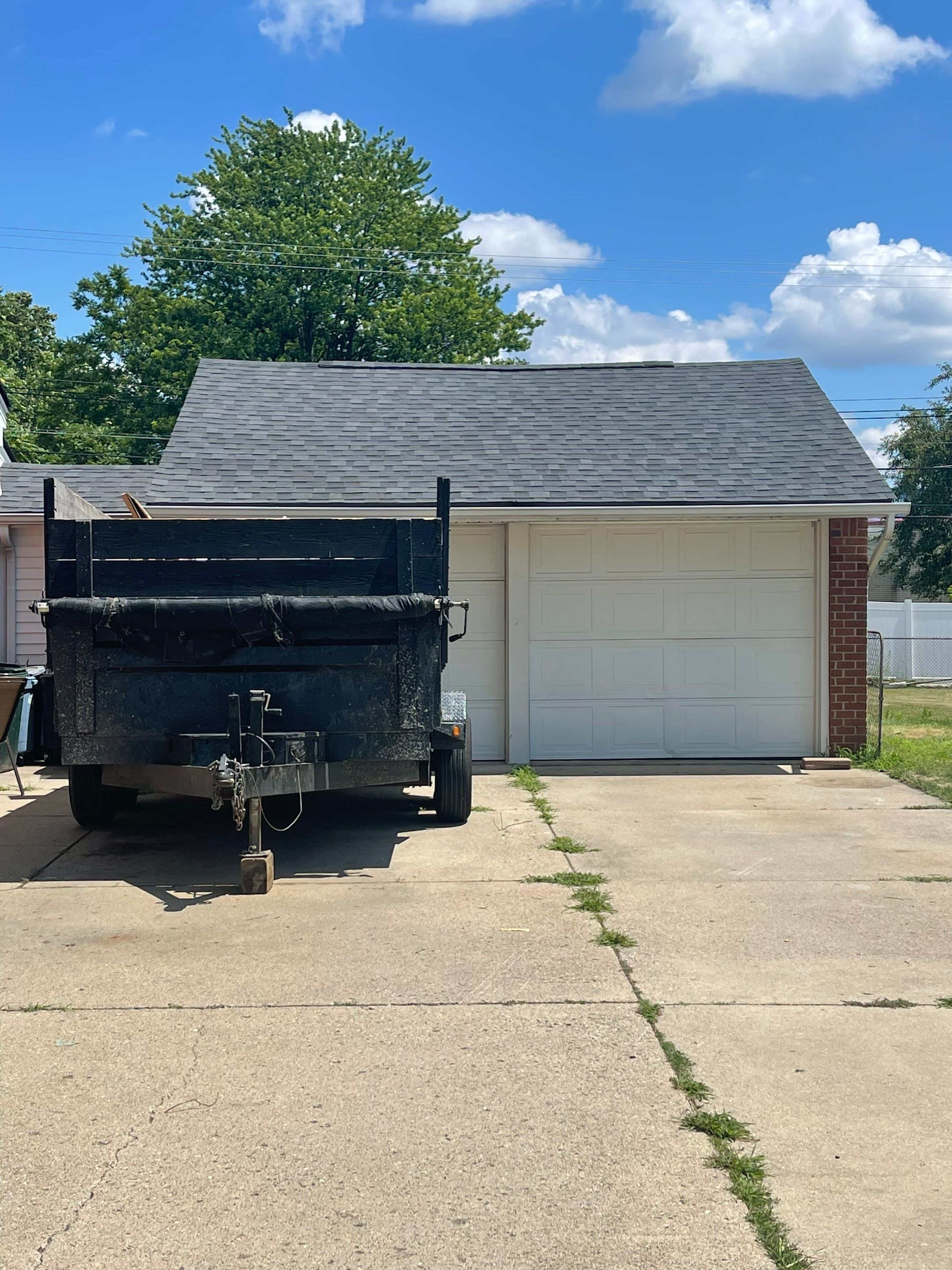 Residential Roofing Installation using IKO Dual Black by JNR Roofing LLC