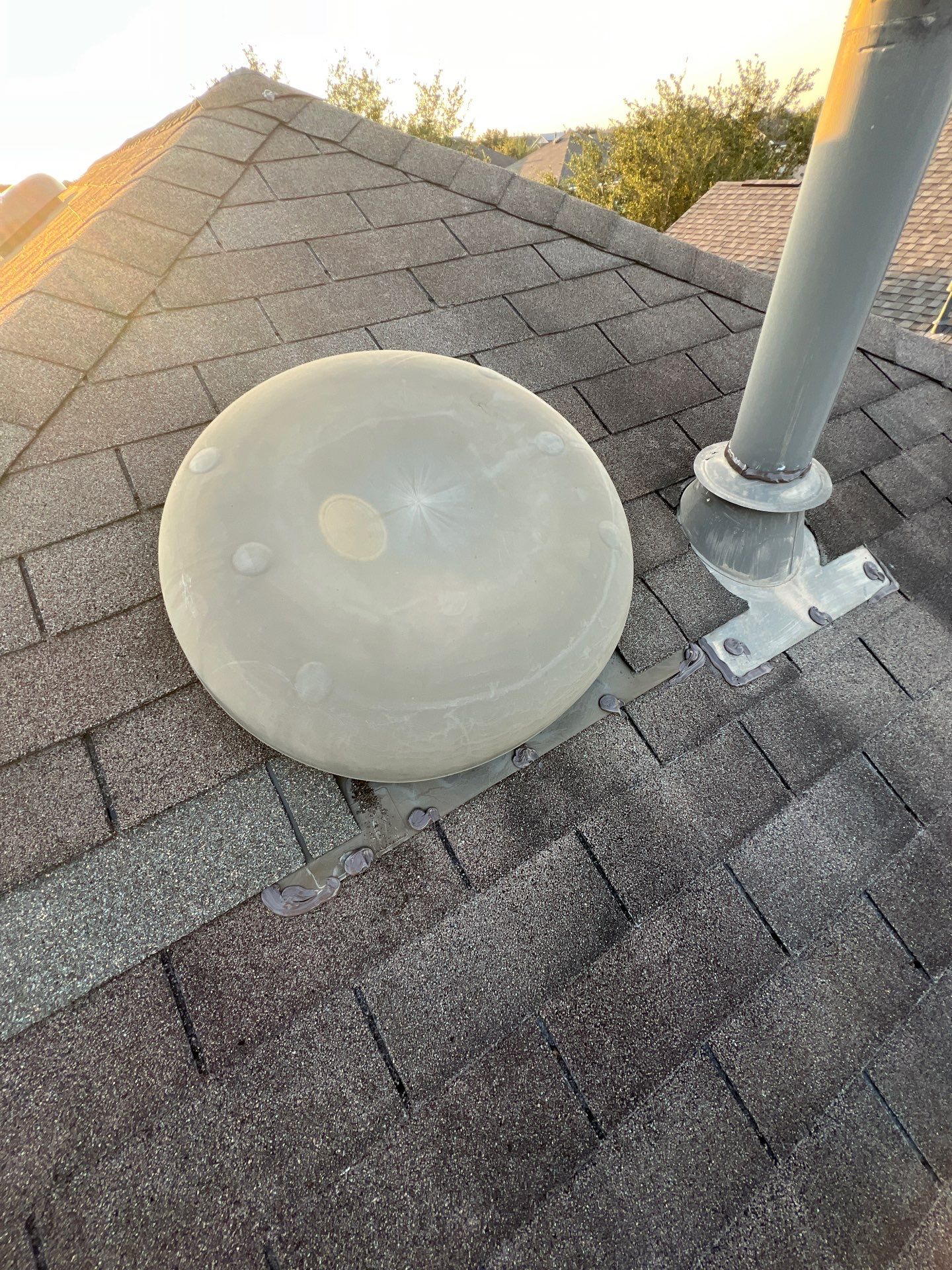 Hail Damage using Owen's Corning Duration (Lifetime) Shingles by Roof Repair Company