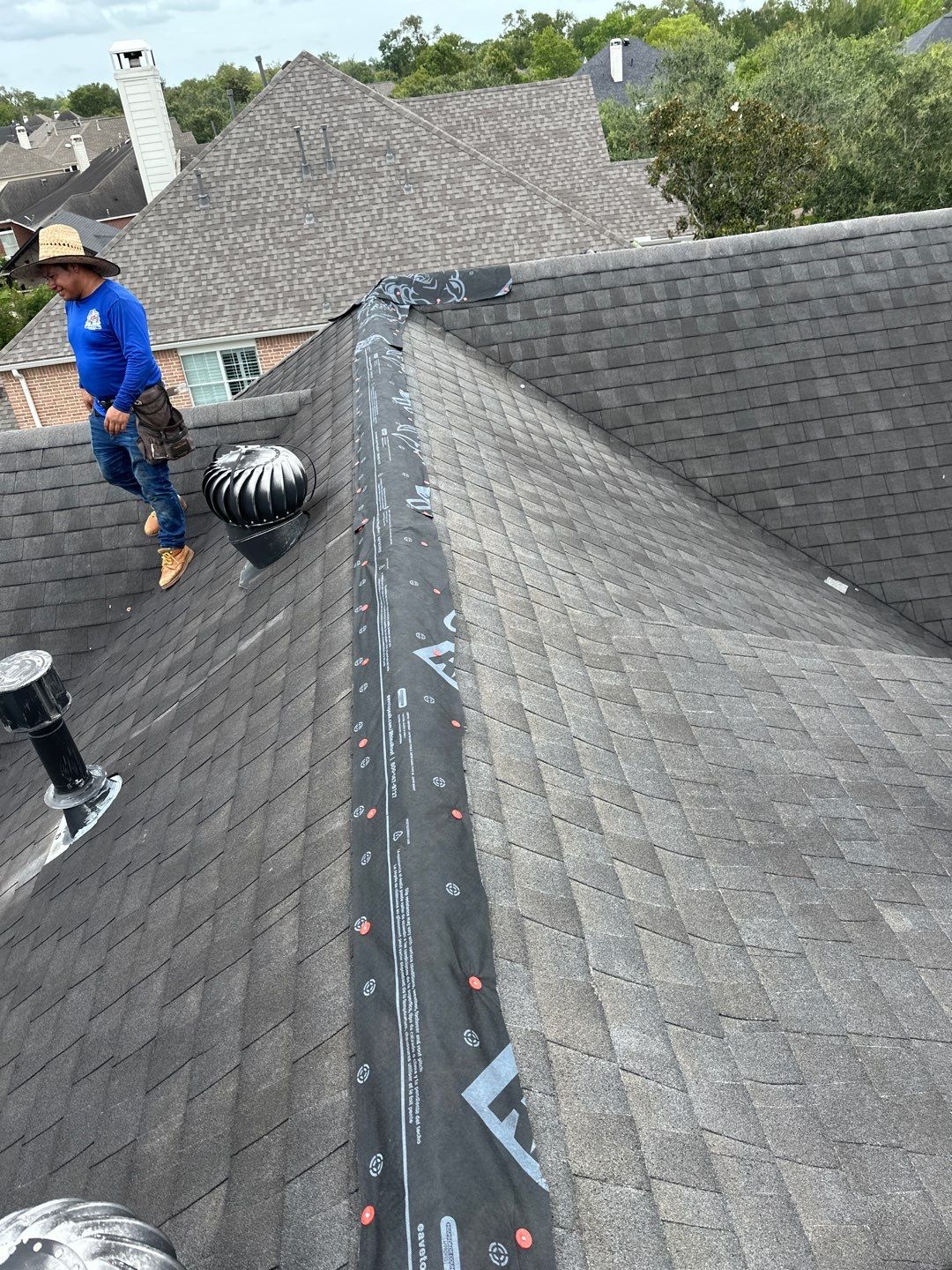 Residential Roofing Repair using Owen's Corning Duration (Lifetime) Shingles by Roof Repair Services LLC
