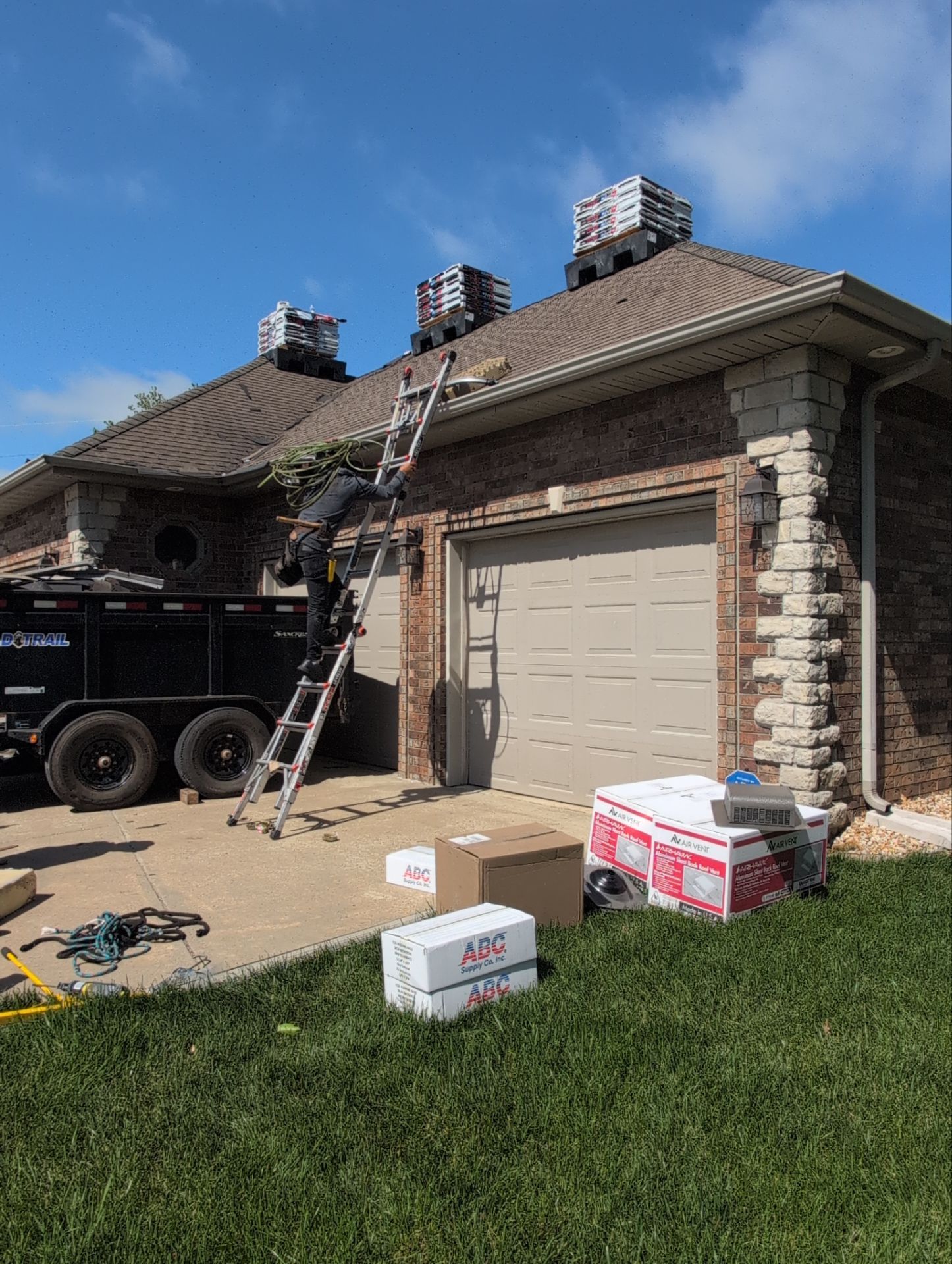 Roof Replacement & Seamless Gutters in Nixa by Table Rock Design + Build