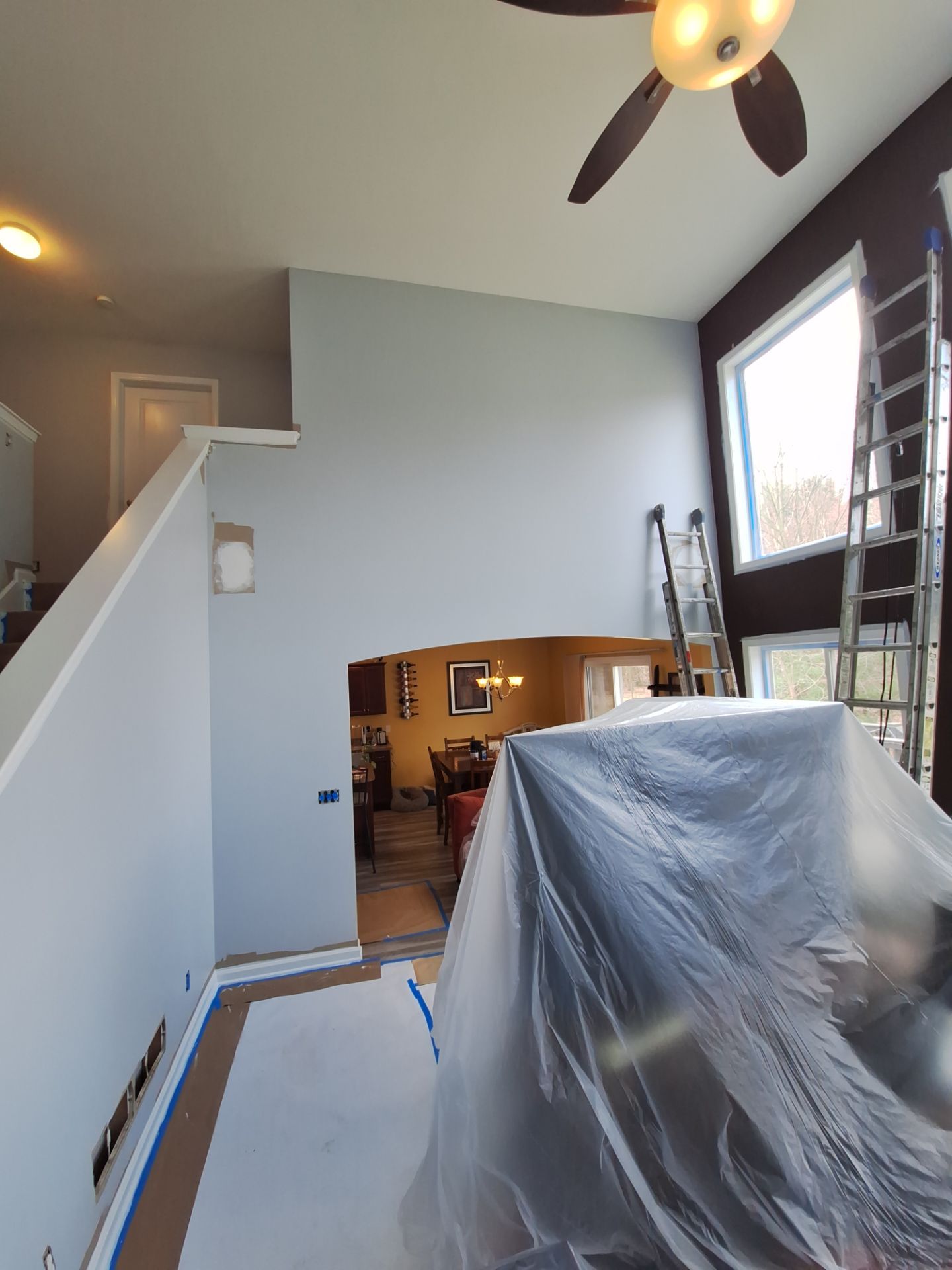 Main floor color change by Gordon Painting
