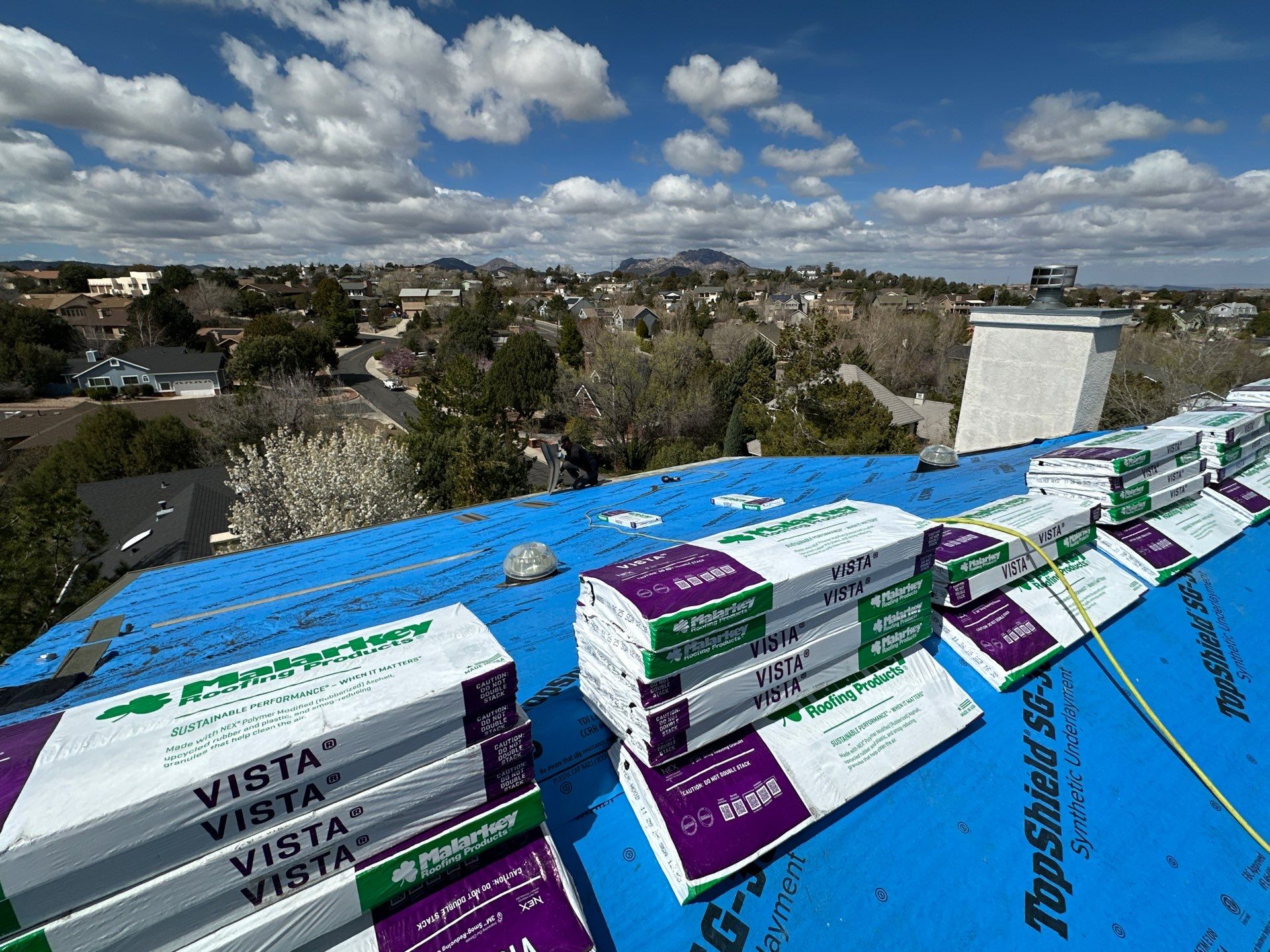 Prescott Architectural Shingle Roof Replacement by Badger Roofing