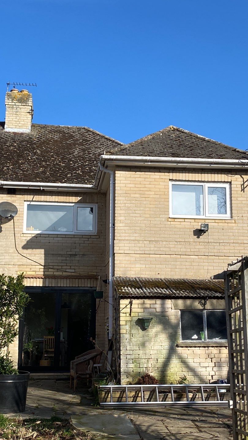 Roof Clean - Moss Removal using Honda 15lpm Low Pressure Washing Machine by Ges Exterior Cleaning ltd