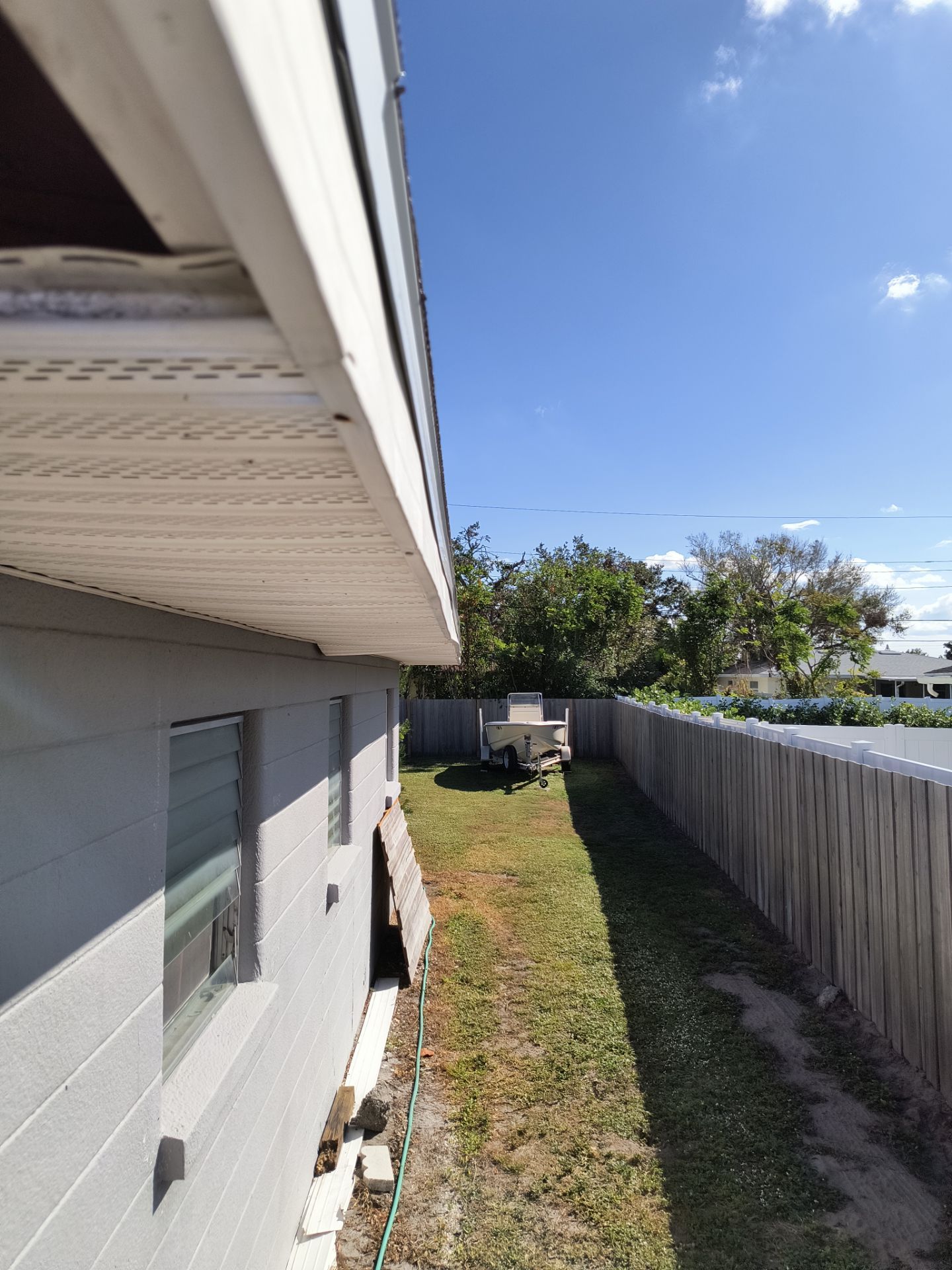 Soffit and Fascia Upgrade in Sarasota FL by Gutter Professors