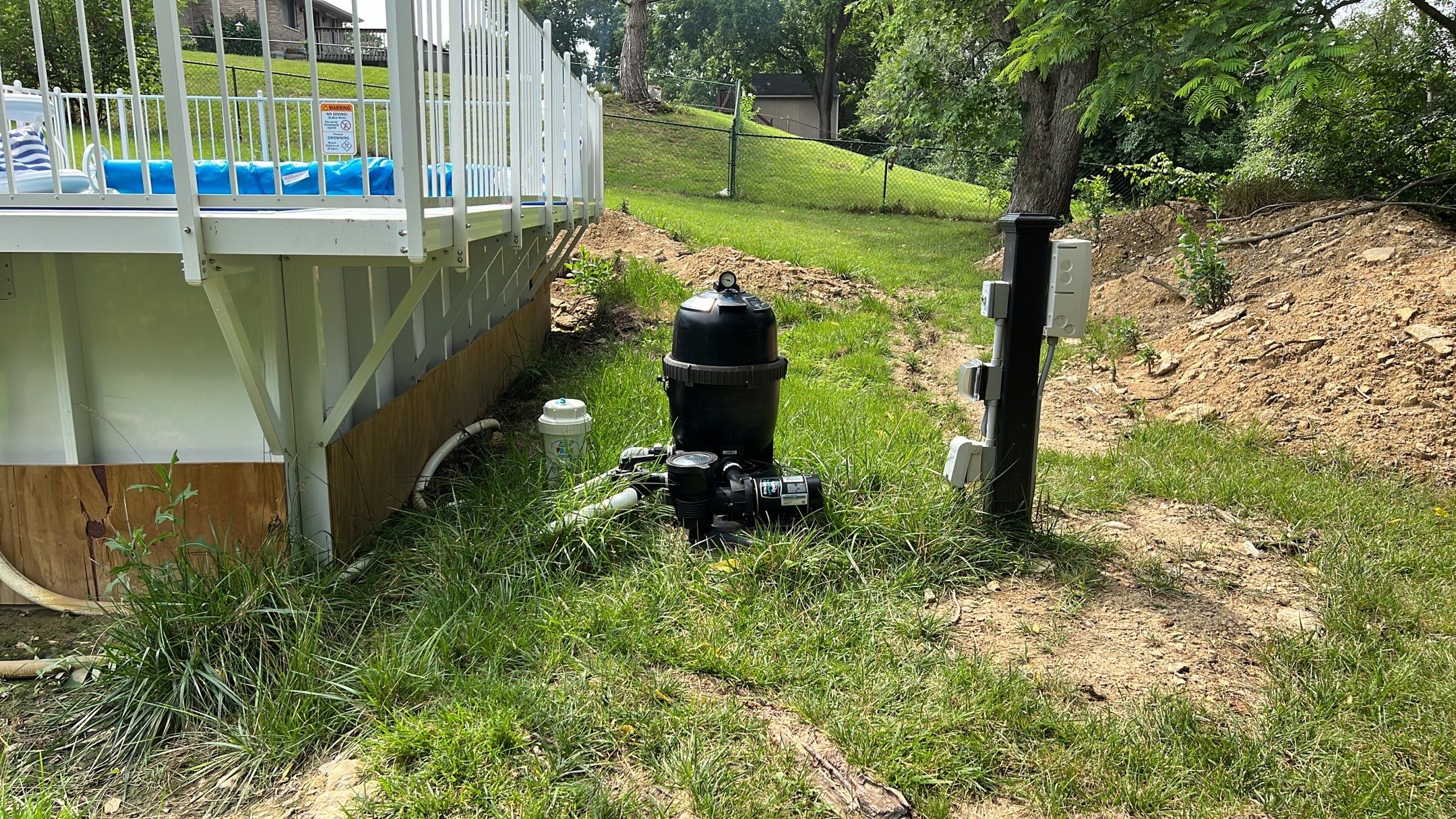 Pool Backfill, Grading, and Decorative Gravel Installation by Reisenberg’s Lawn & Landscape, LLC
