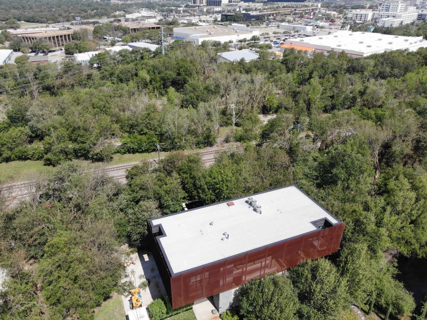 Metal Roofing project using MBCI Flexloc Panels - 22 gauge - silver metallic-in-color by Becker Roofing and Exteriors