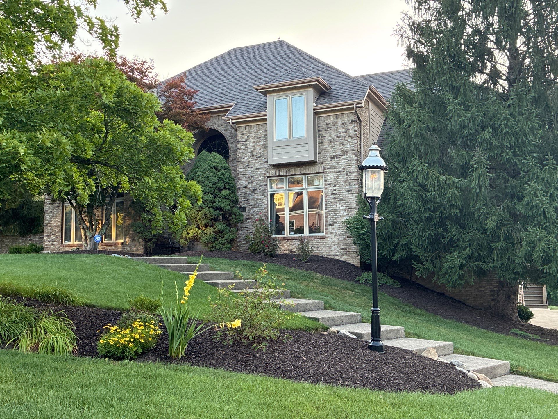 Partial James Hardie Siding and Window Trim Renovation in Sewickley Heights by Ideal Siding Pittsburgh