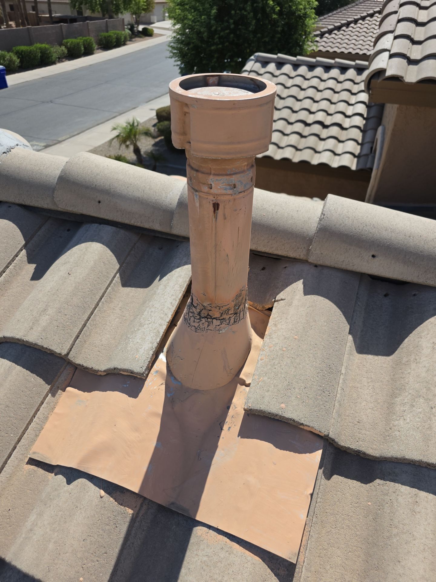 New tile reset for this beautiful home in Chandler by Weather-Tite Roofing