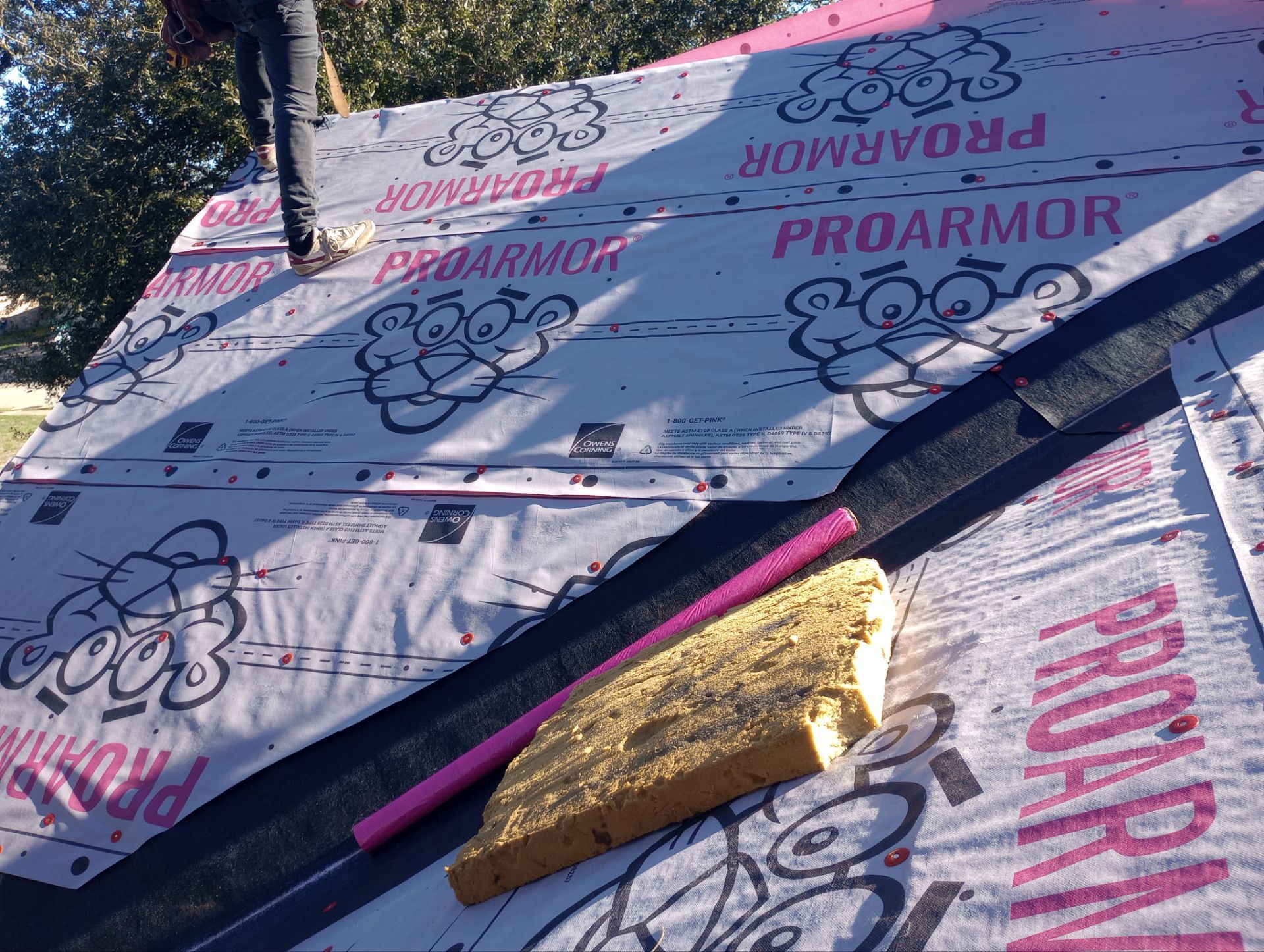 Residential Roofing Installation using Owen's Corning Duration (Lifetime) Shingles by Roof Repair Company