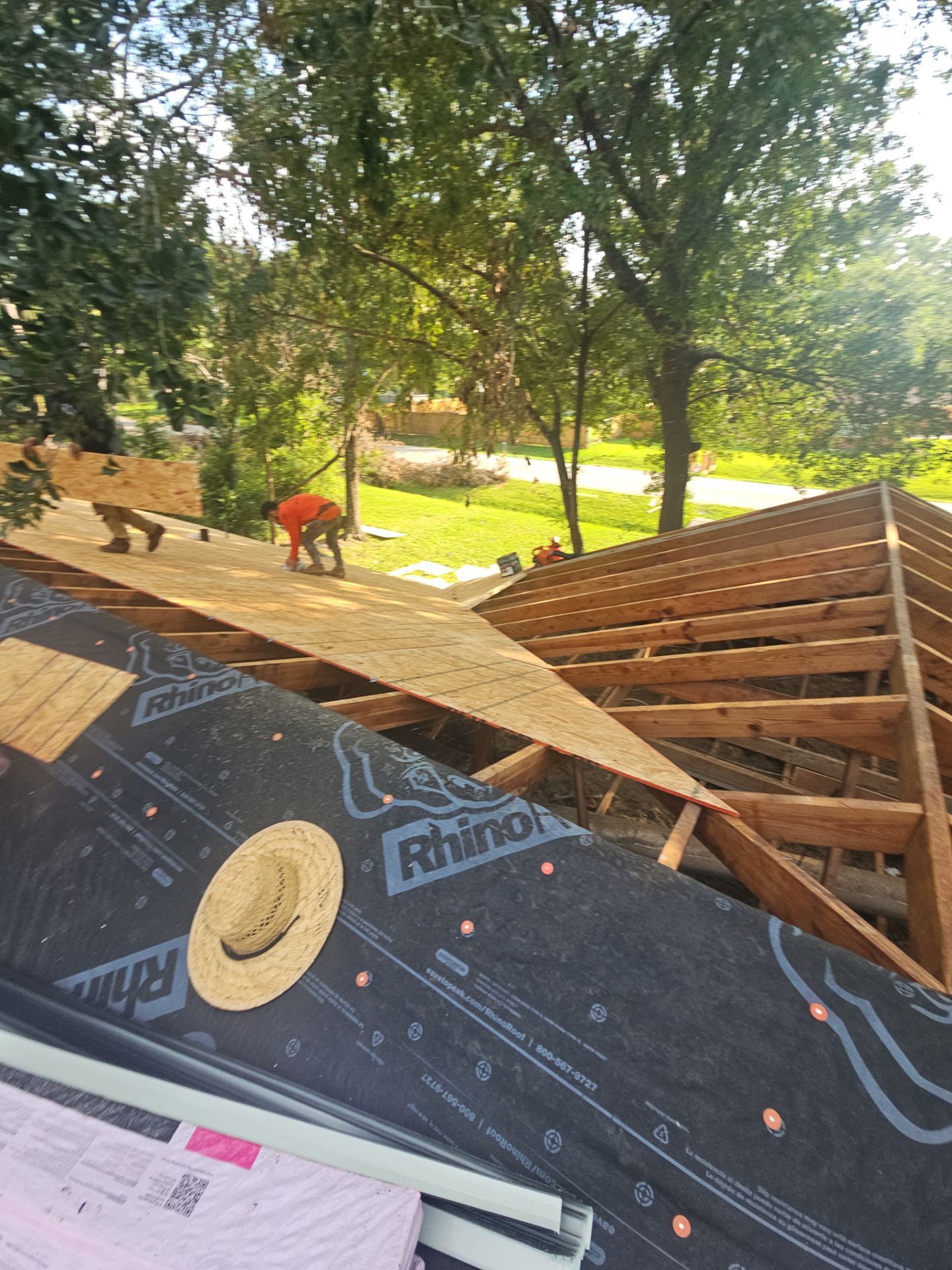 Residential Roofing Installation using Owen's Corning Duration (Lifetime) Shingles by Roof Repair Company