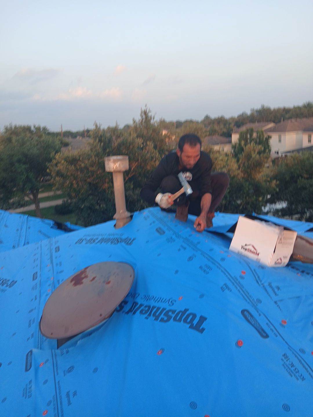 Residential Roofing Repair using Owen's Corning Duration (Lifetime) Shingles by Roof Repair Company