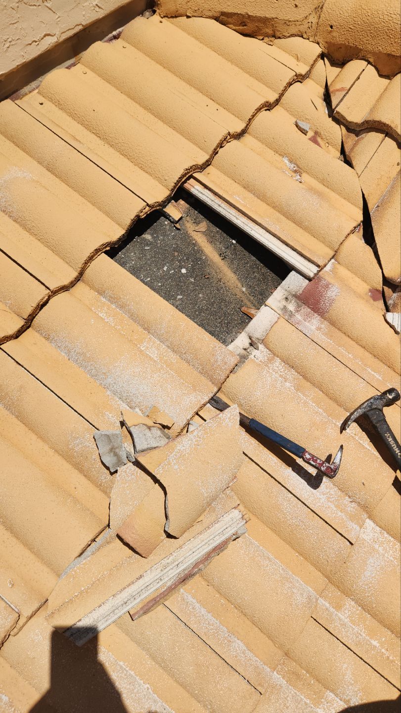 Concrete Tile Roof Repair and Decking Restoration in Delray Beach by Aastro Roofing