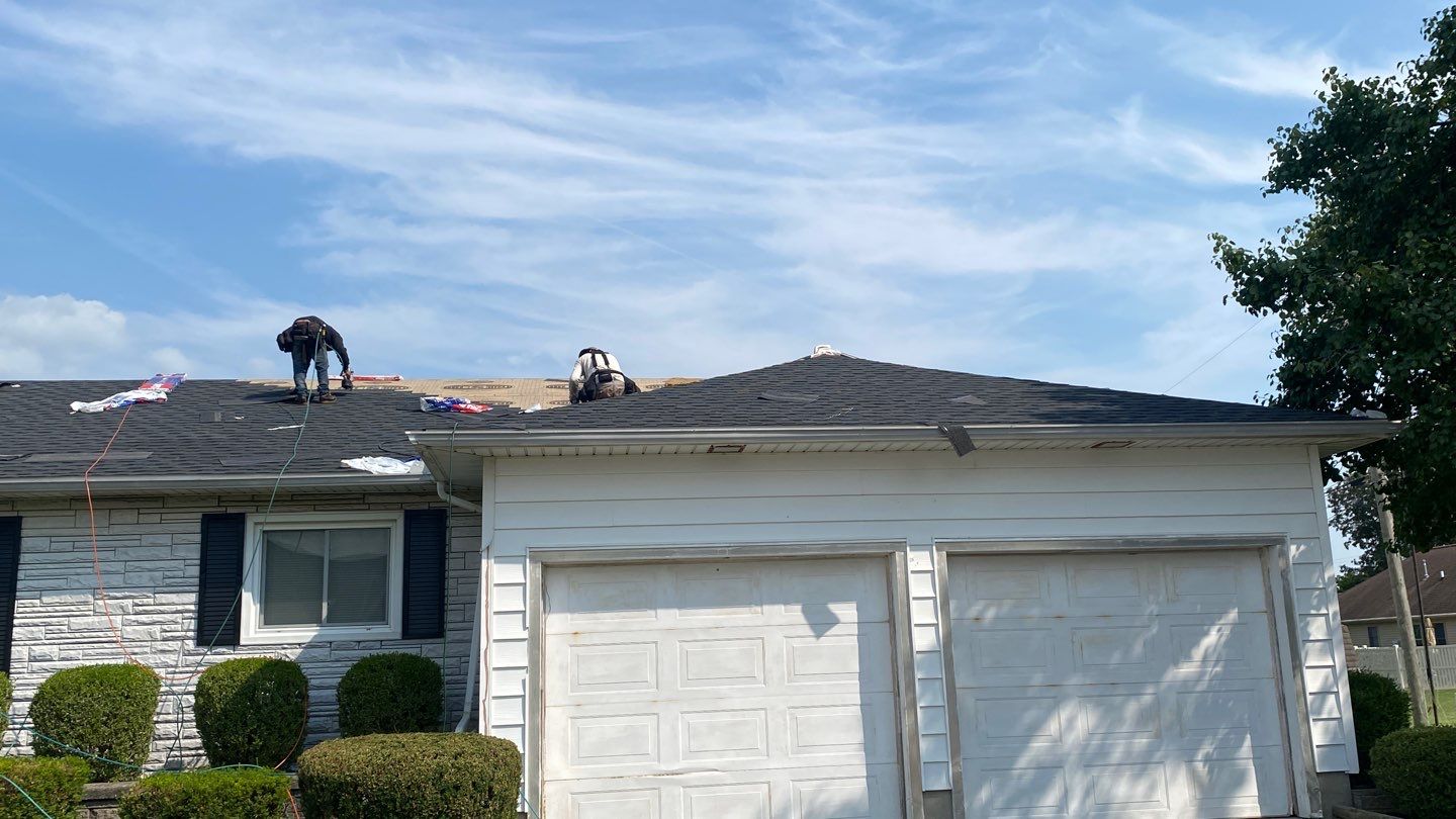 Residential Roofing Installation using GAF Timberline HDZ Charcoal by Nitro Roofing and Construction