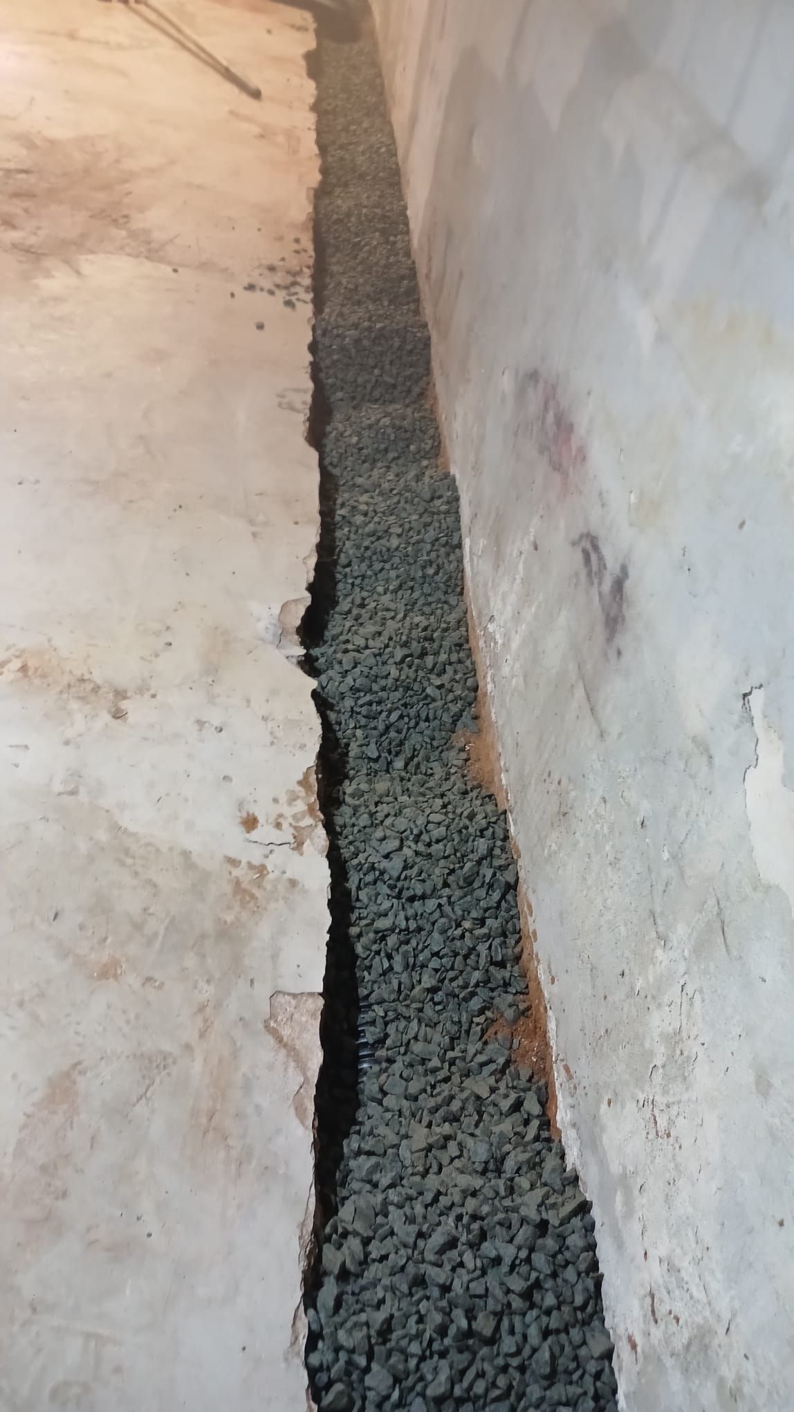 Interior French Drain &. Mold Remediation Dunnellen NJ  by Pure Service Pro, LLC 