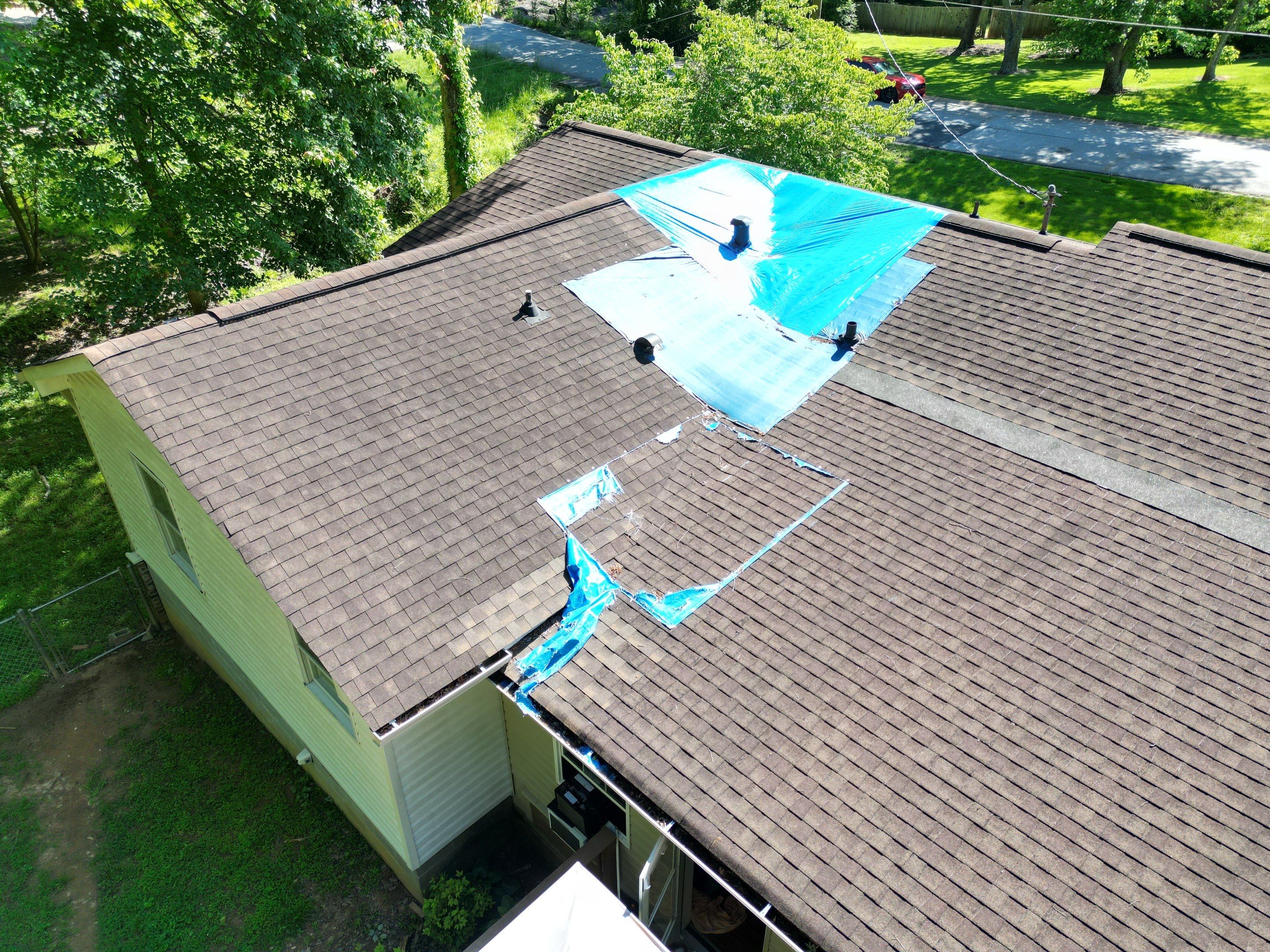 Roof replacement by Deerfield Roofing LLC