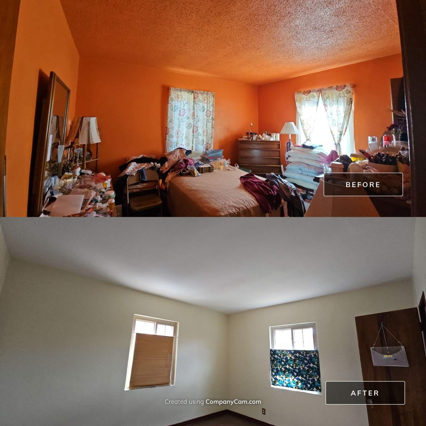 Interior Painting with Popcorn Ceiling Removal by Regal Renovate