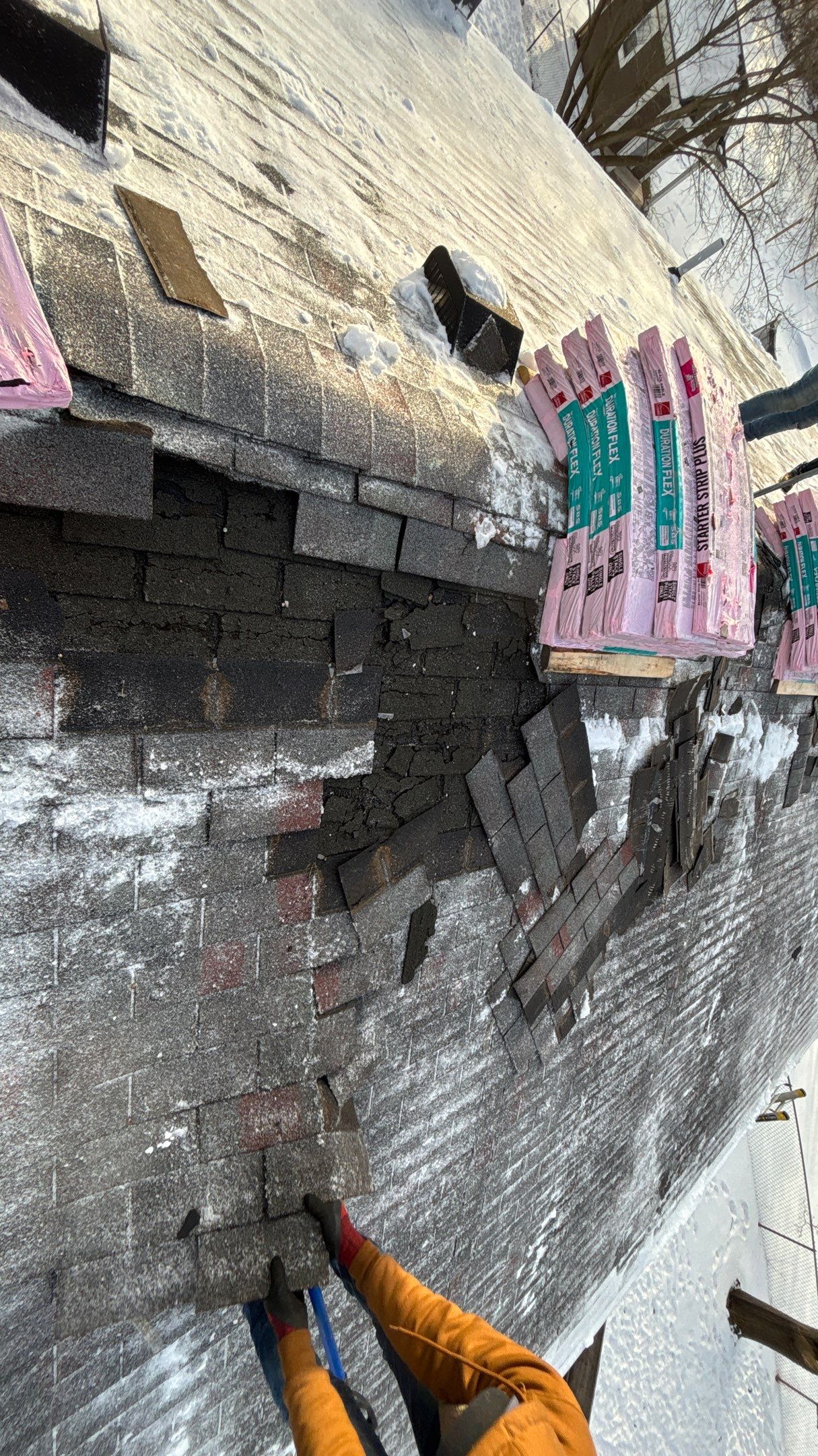 Roof Replacement using Owens Corning Duration Shingle by 180 Contractors